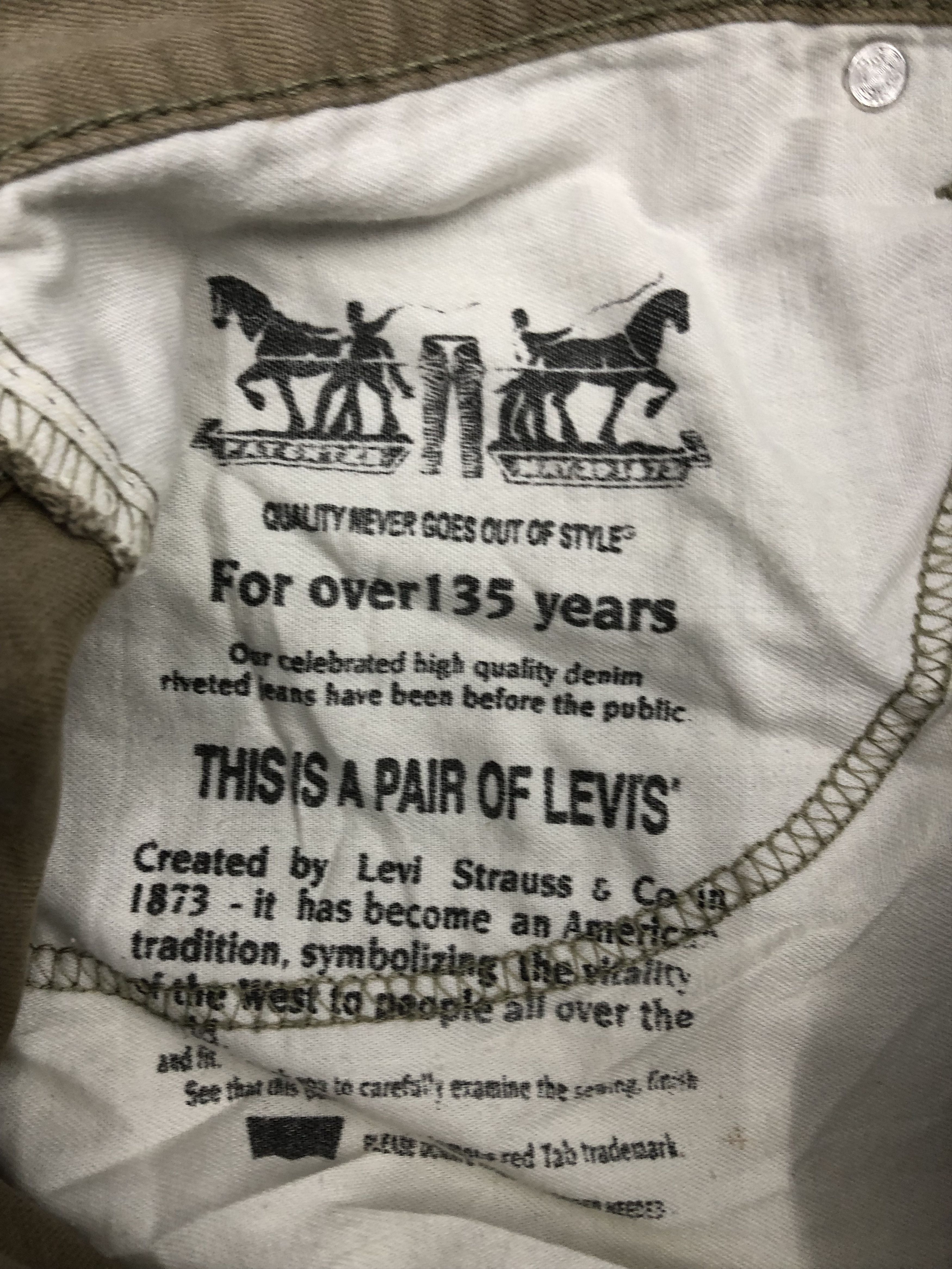 Levi's Vintage Levis 505 Denim DP1174 Size US 37 - 12 Thumbnail