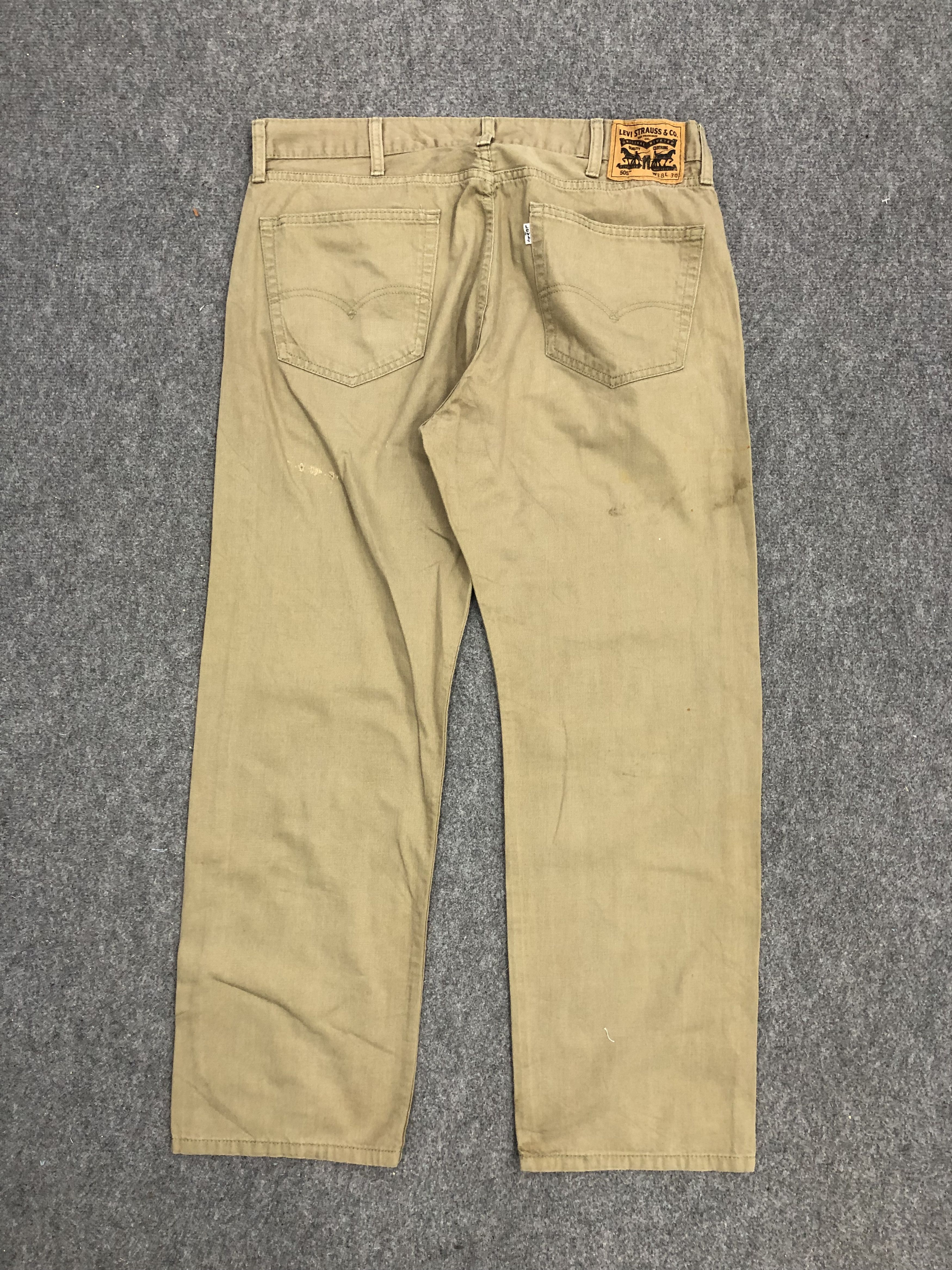 Levi's Vintage Levis 505 Denim DP1174 Size US 37 - 3 Thumbnail