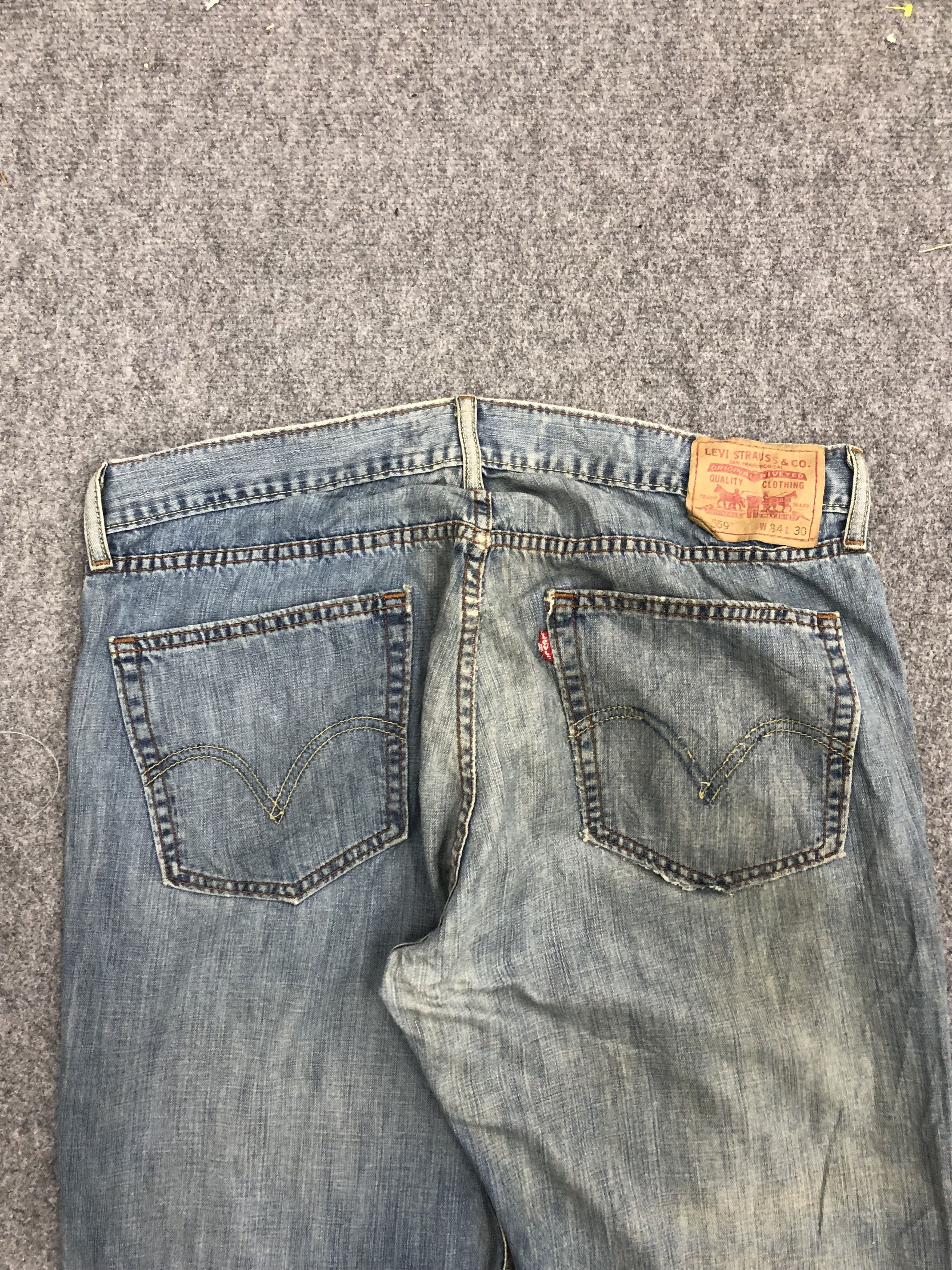 Levi's Vintage Levis 559 Denim DP1179 Size US 37 - 4 Thumbnail