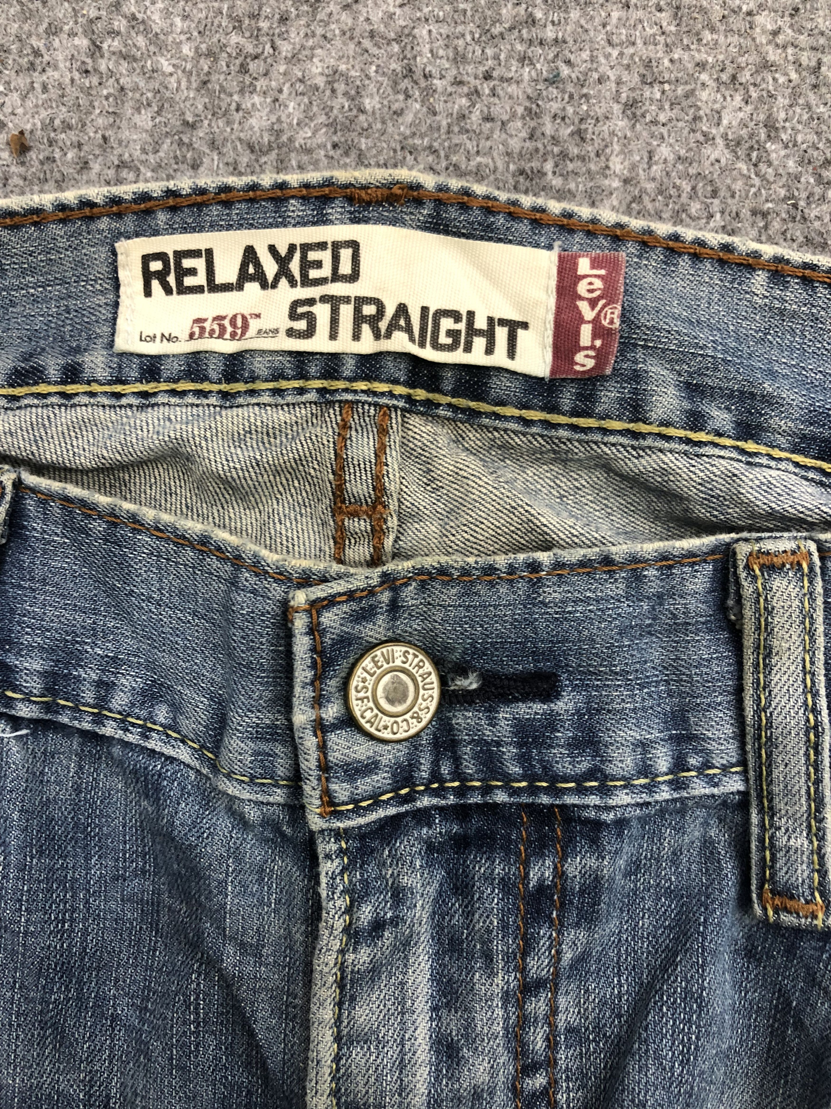 Levi's Vintage Levis 559 Denim DP1179 Size US 37 - 6 Thumbnail