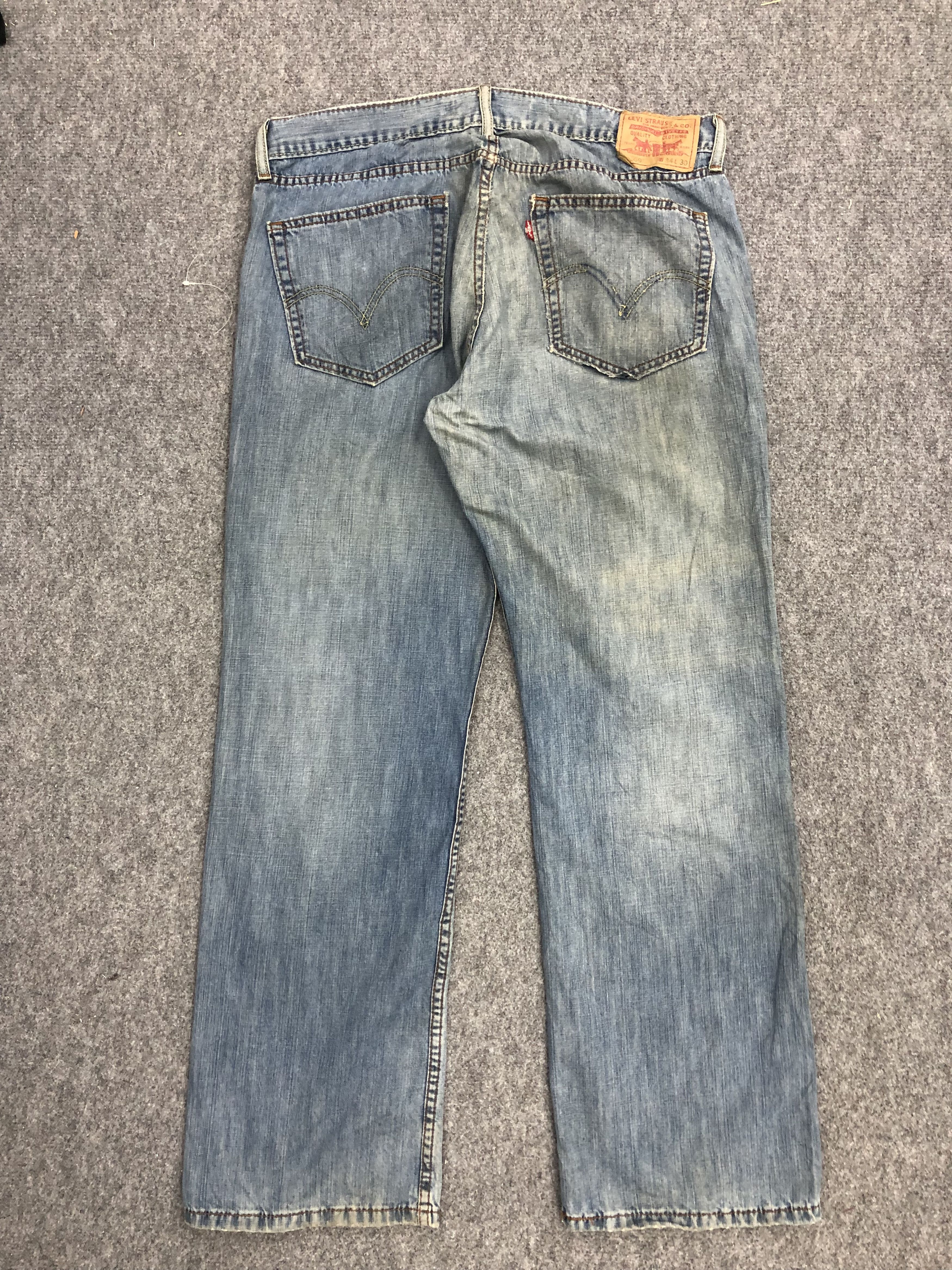 Levi's Vintage Levis 559 Denim DP1179 Size US 37 - 3 Thumbnail