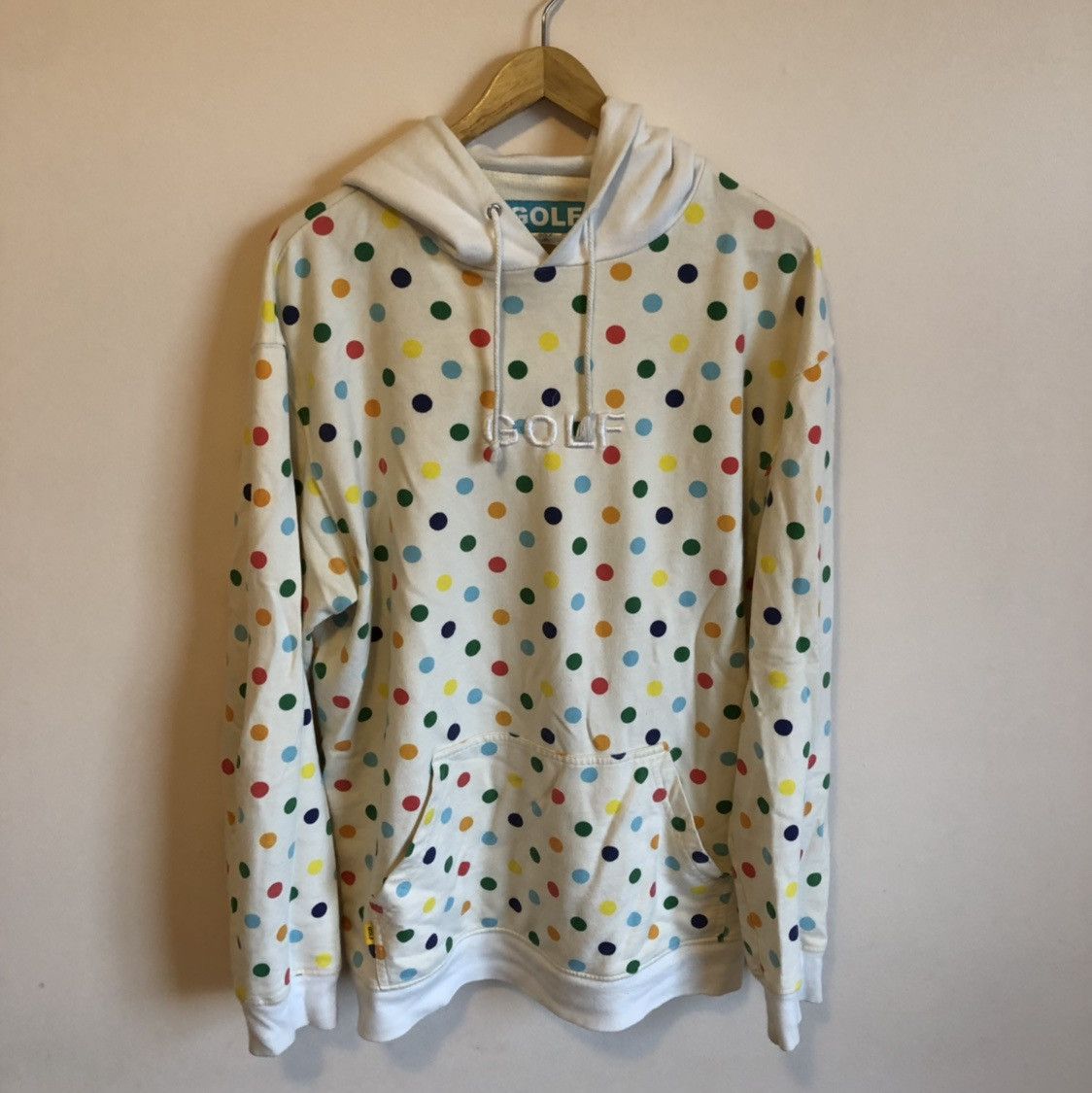Golf Wang Golf Wang Polka Dot Logo Hoodie | Grailed