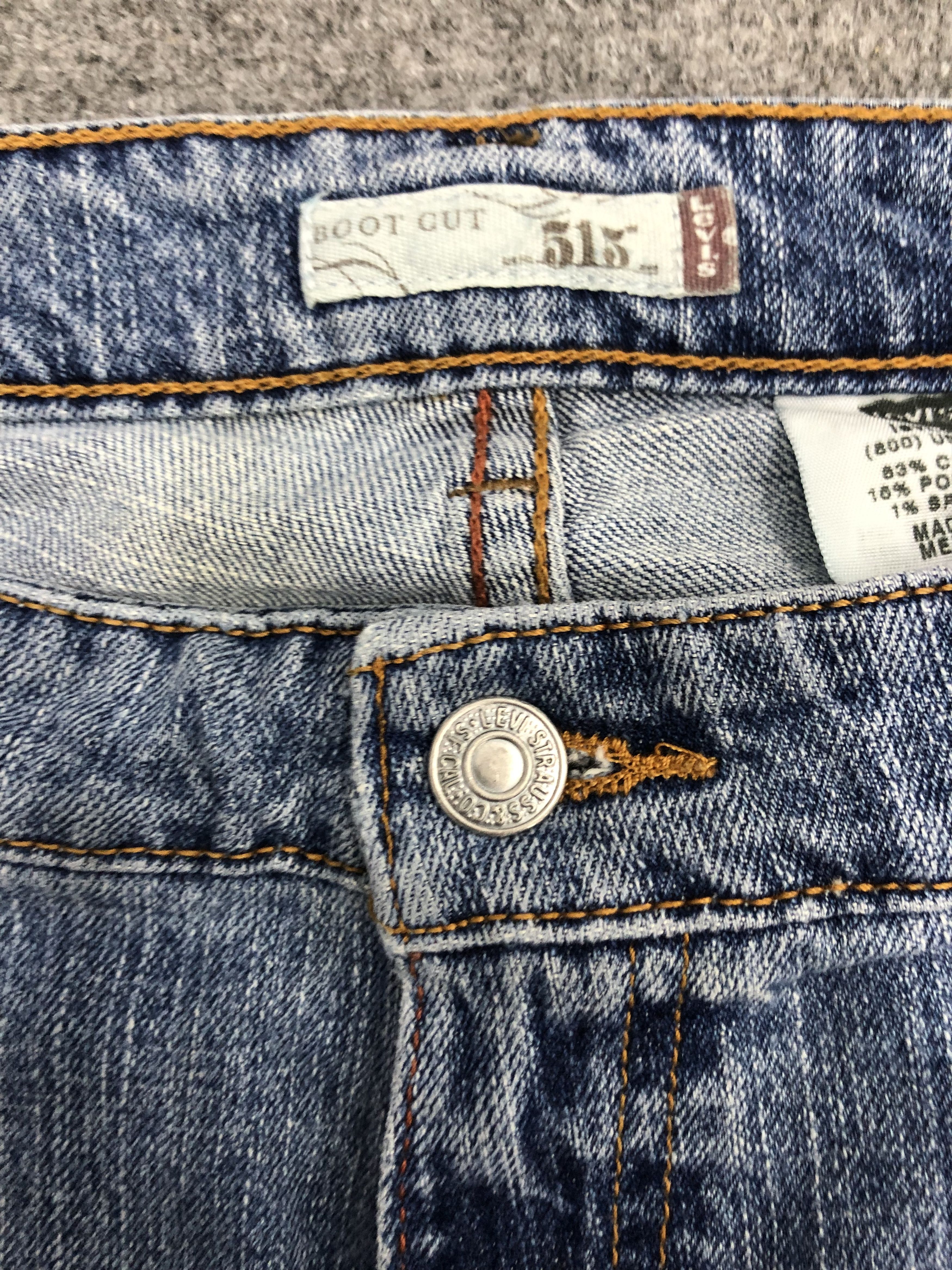 Levi's Vintage Levis 515 Denim DP1195 Size US 38 / EU 54 - 7 Thumbnail