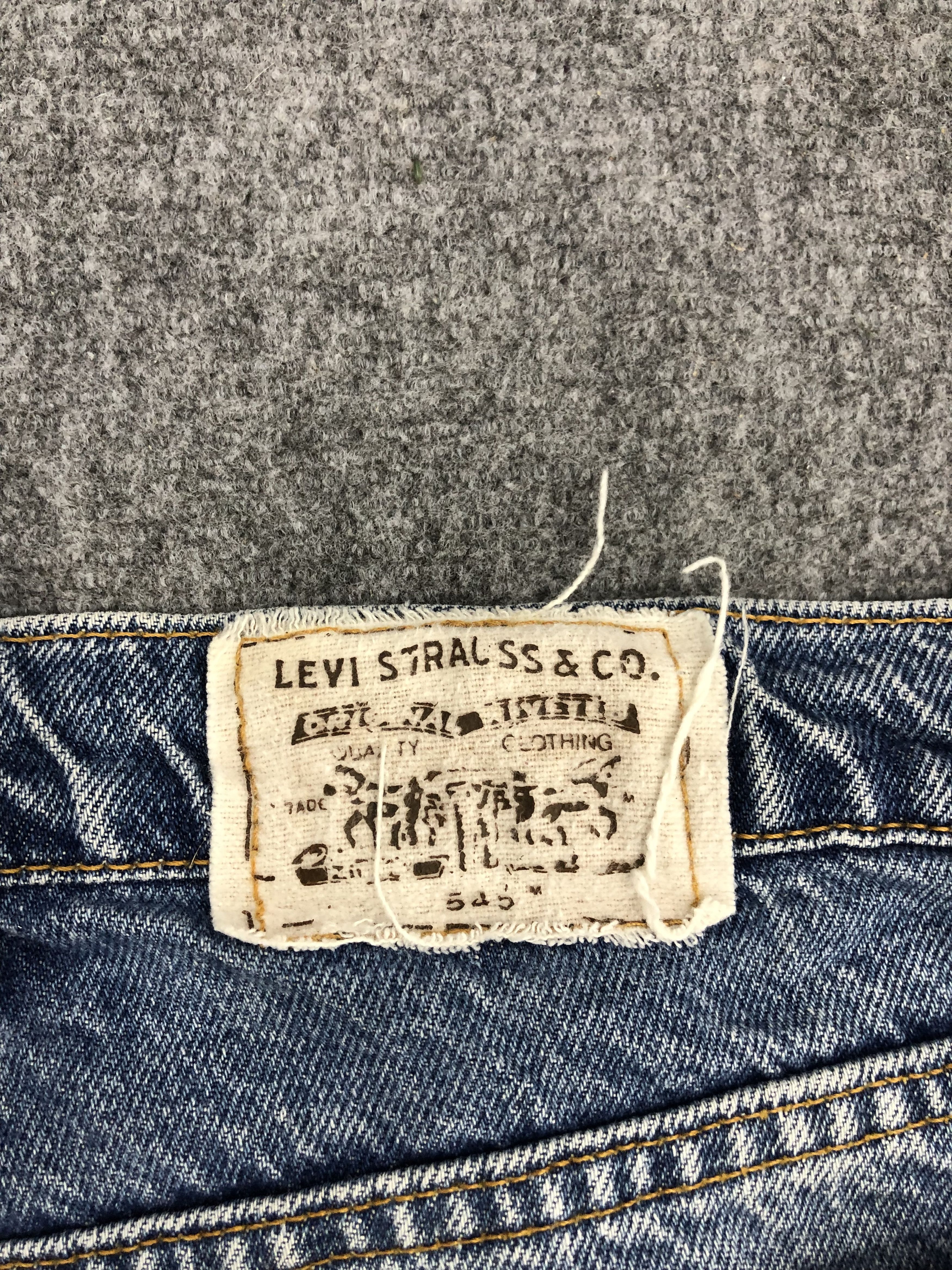 Levi's Vintage Levis Light Wash Denim DP1196 Size US 44 / EU 60 - 5 Thumbnail