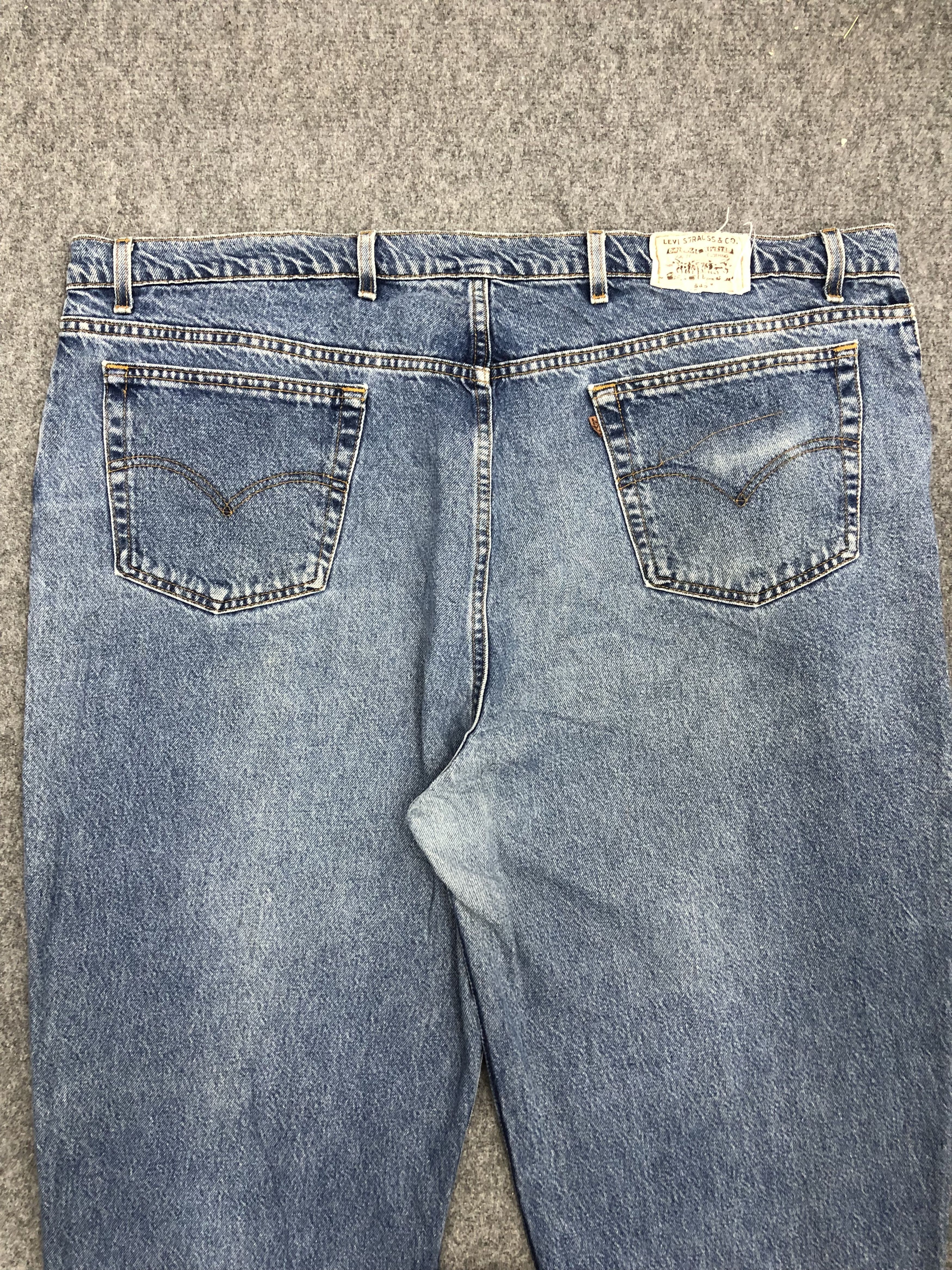 Levi's Vintage Levis Light Wash Denim DP1196 Size US 44 / EU 60 - 4 Thumbnail