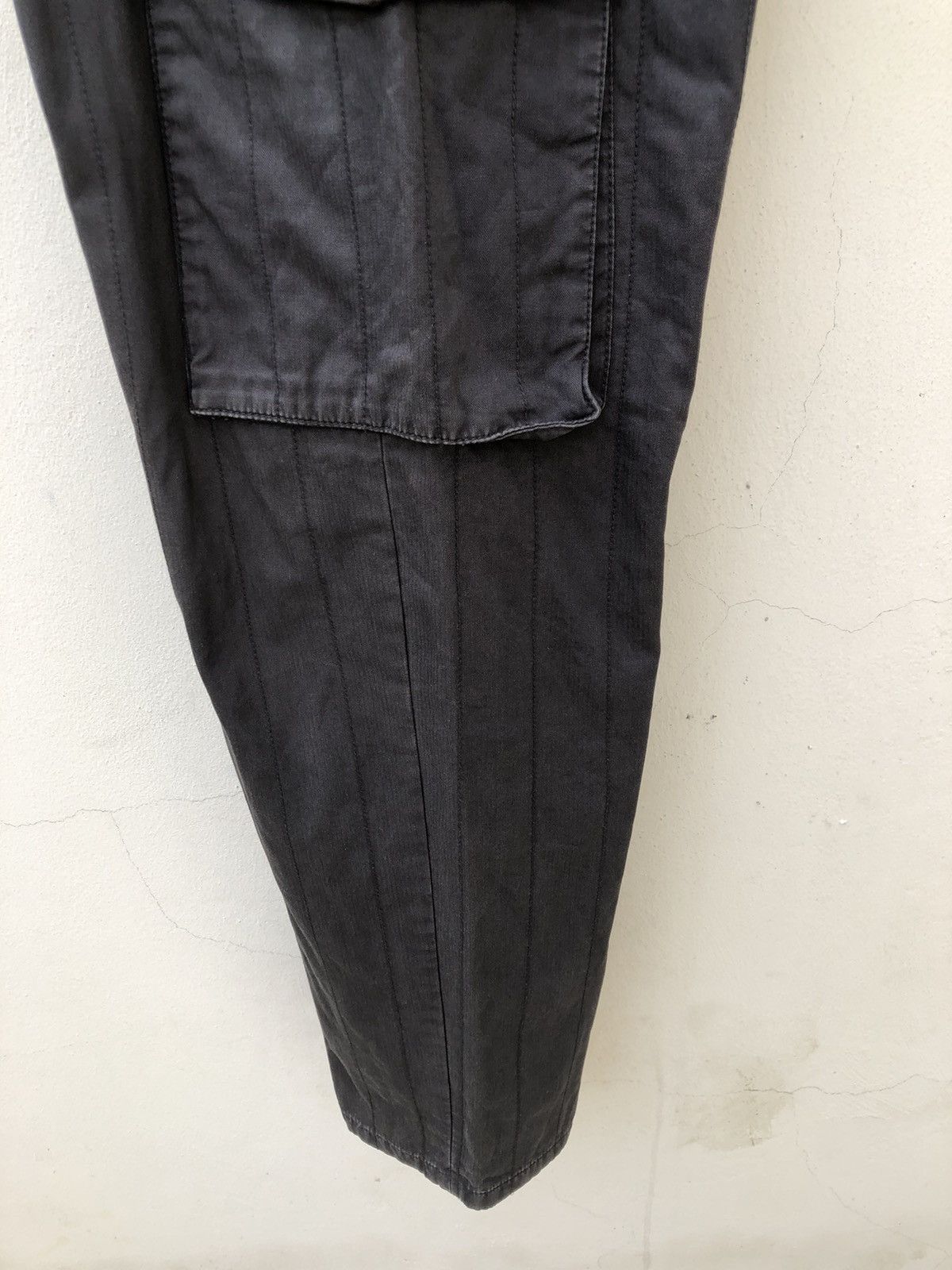 Designer Vintage Hiromichi Nakano Japan Quilted Striped Cargo Size US 32 / EU 48 - 21 Thumbnail