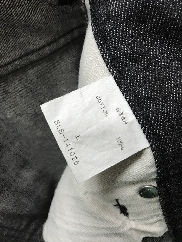 Vintage A.R.K Japan Stone Wash Rips Zigzag Ripped Distressed Denim Size US 32 / EU 48 - 20 Thumbnail