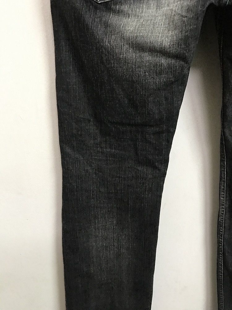 Vintage A.R.K Japan Stone Wash Rips Zigzag Ripped Distressed Denim Size US 32 / EU 48 - 15 Thumbnail