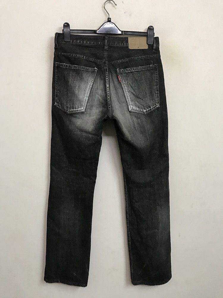 Vintage A.R.K Japan Stone Wash Rips Zigzag Ripped Distressed Denim Size US 32 / EU 48 - 12 Thumbnail