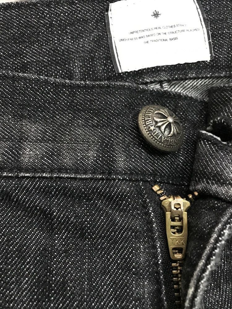 Vintage A.R.K Japan Stone Wash Rips Zigzag Ripped Distressed Denim Size US 32 / EU 48 - 5 Thumbnail
