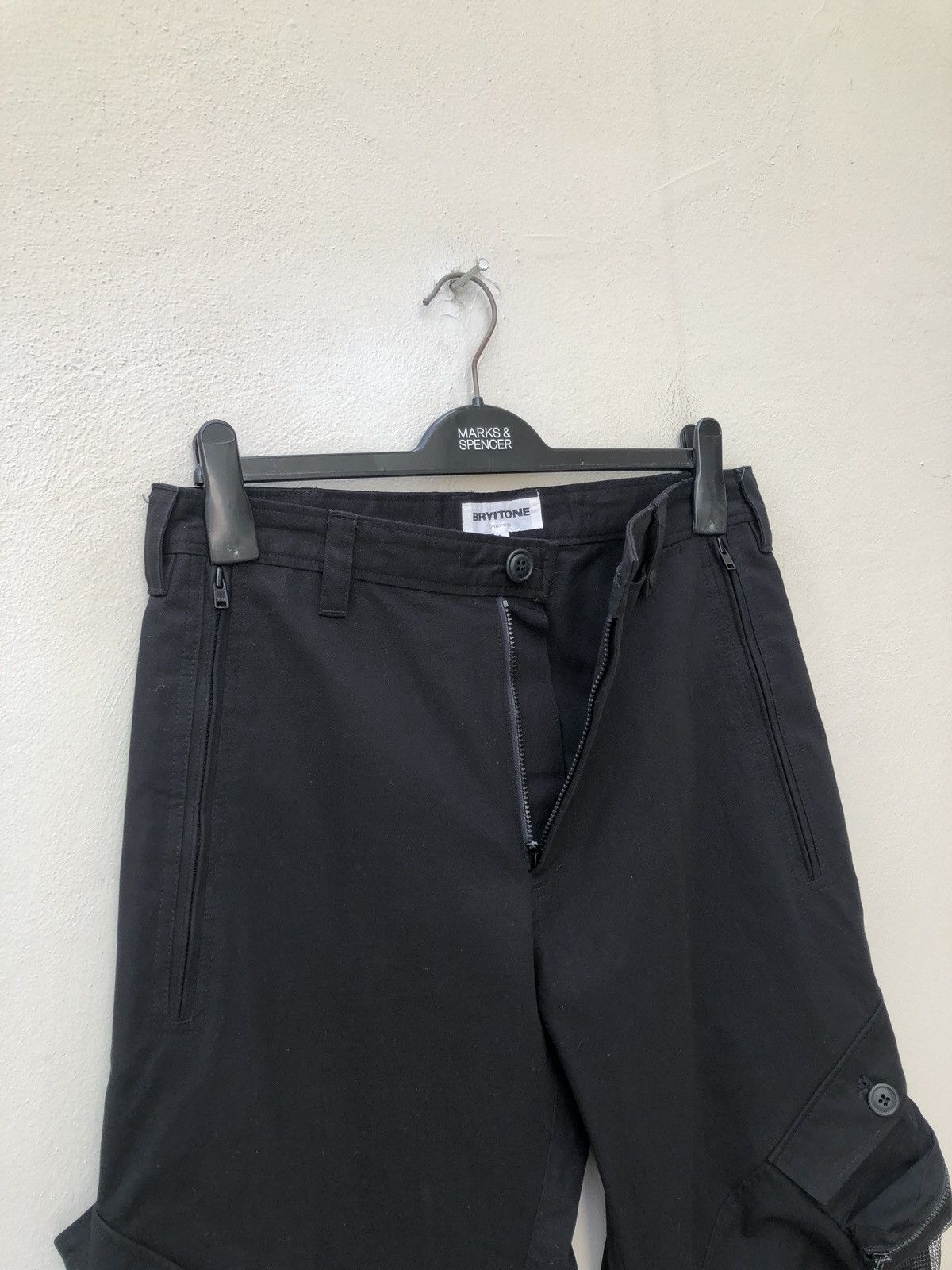 Vintage Japanese Designer BRAITONE One/Four Japan Multi Pocket Cargo Size US 32 / EU 48 - 3 Thumbnail