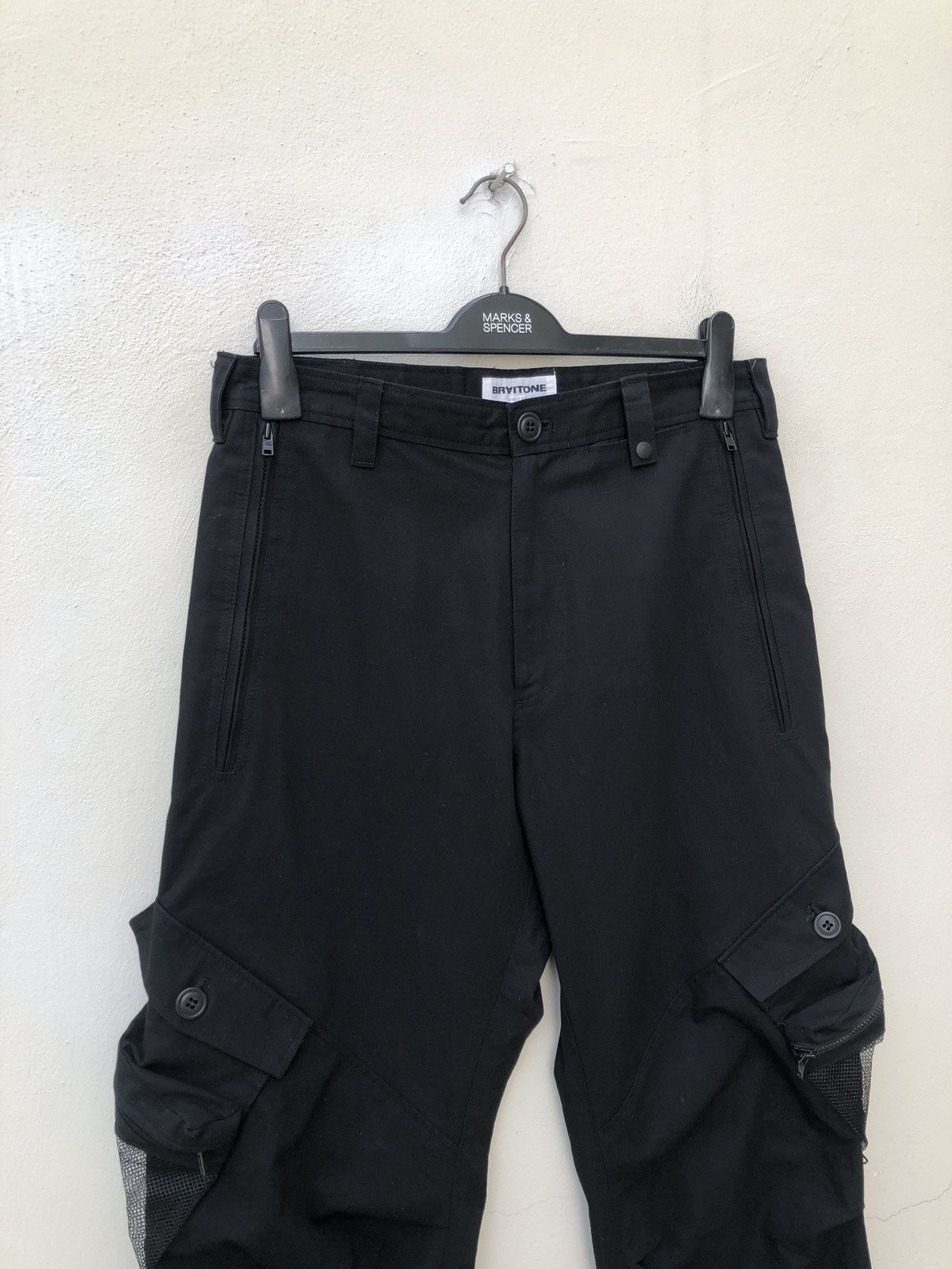 Vintage Japanese Designer BRAITONE One/Four Japan Multi Pocket Cargo Size US 32 / EU 48 - 2 Thumbnail
