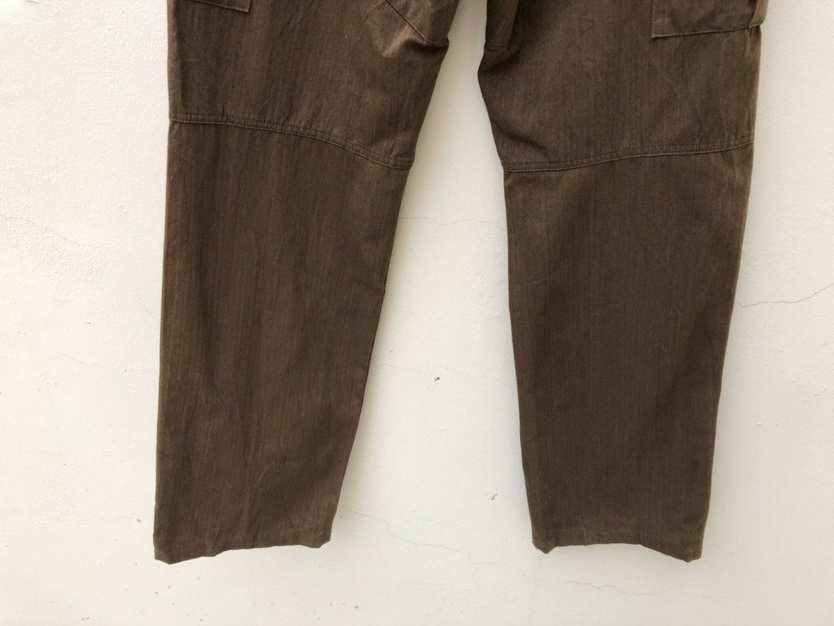 Ermenegildo Zegna EZ by ZEGNA Made in Japan Herringbone Twill Cargo Trouser Size US 29 - 12 Thumbnail