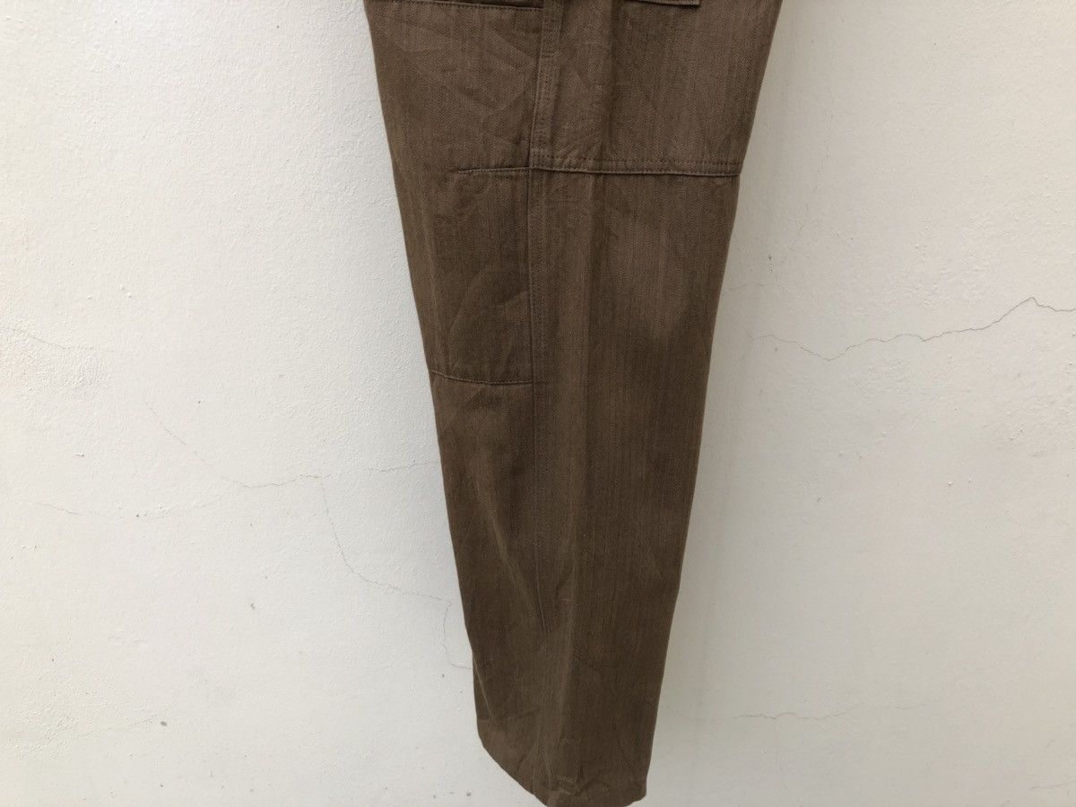 Ermenegildo Zegna EZ by ZEGNA Made in Japan Herringbone Twill Cargo Trouser Size US 29 - 15 Thumbnail