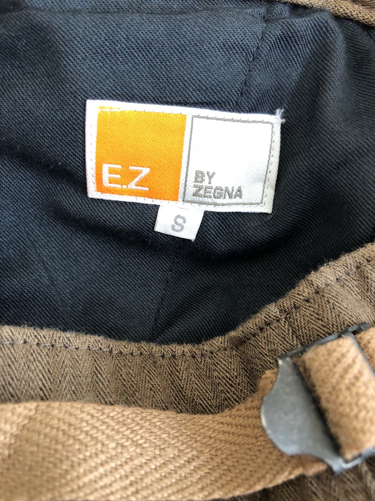 Ermenegildo Zegna EZ by ZEGNA Made in Japan Herringbone Twill Cargo Trouser Size US 29 - 16 Thumbnail
