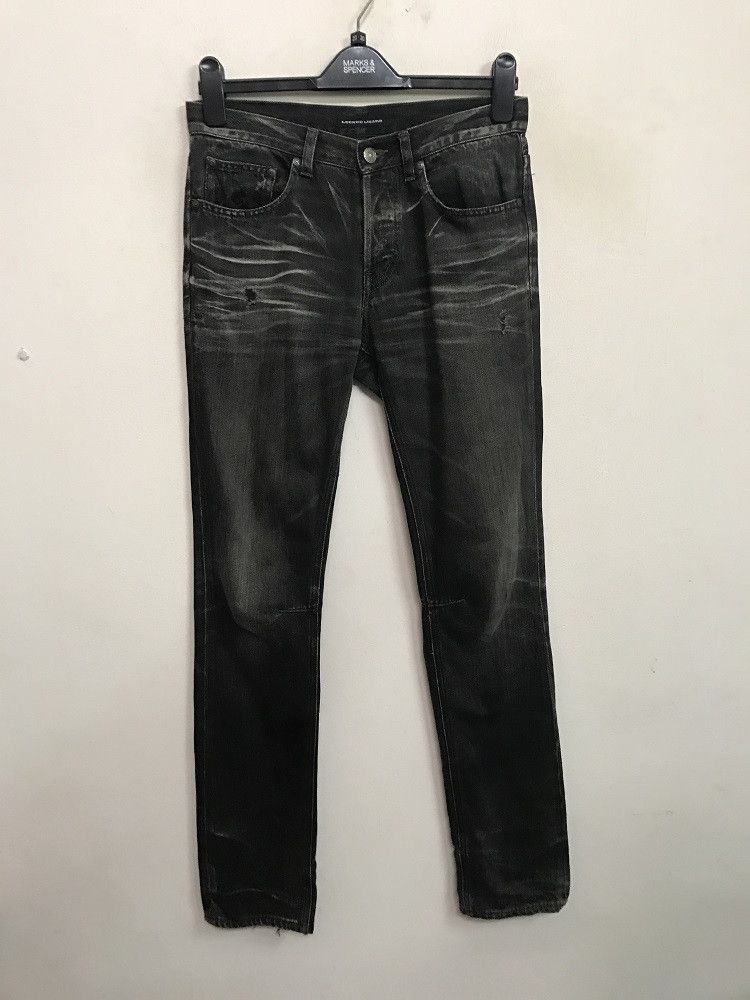 Lounge Lizard LOUNGE LIZARD Ripped Distressed Denim Jeans Size US 30 / EU 46 - 2 Thumbnail
