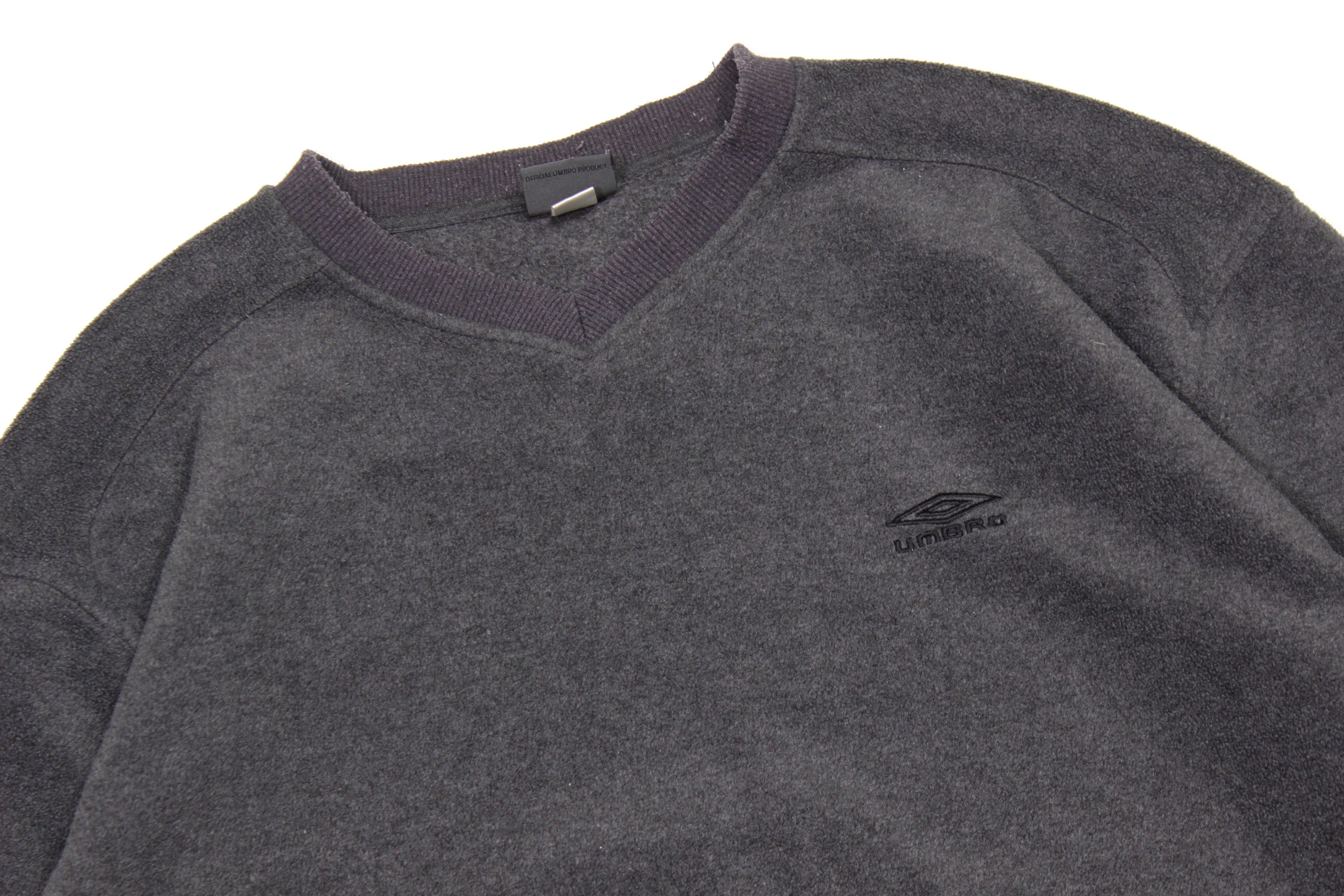 Umbro 90S Logo Fleece Sweatshirt Vintage Size US XL / EU 56 / 4 - 3 Thumbnail