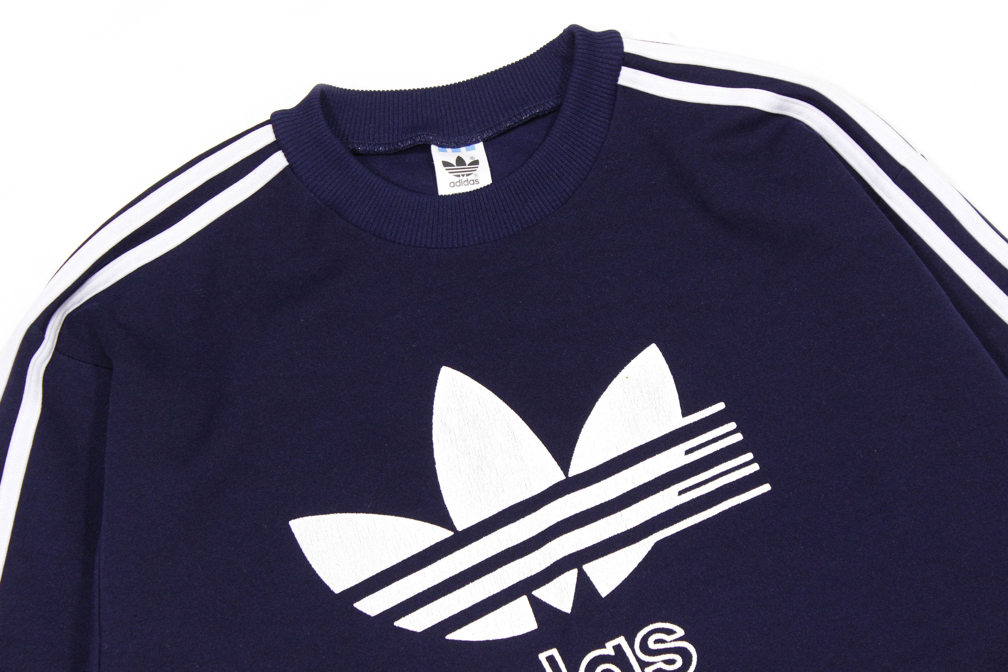 Adidas 90S Big Logo Sweatshirt Size US M / EU 48-50 / 2 - 3 Thumbnail