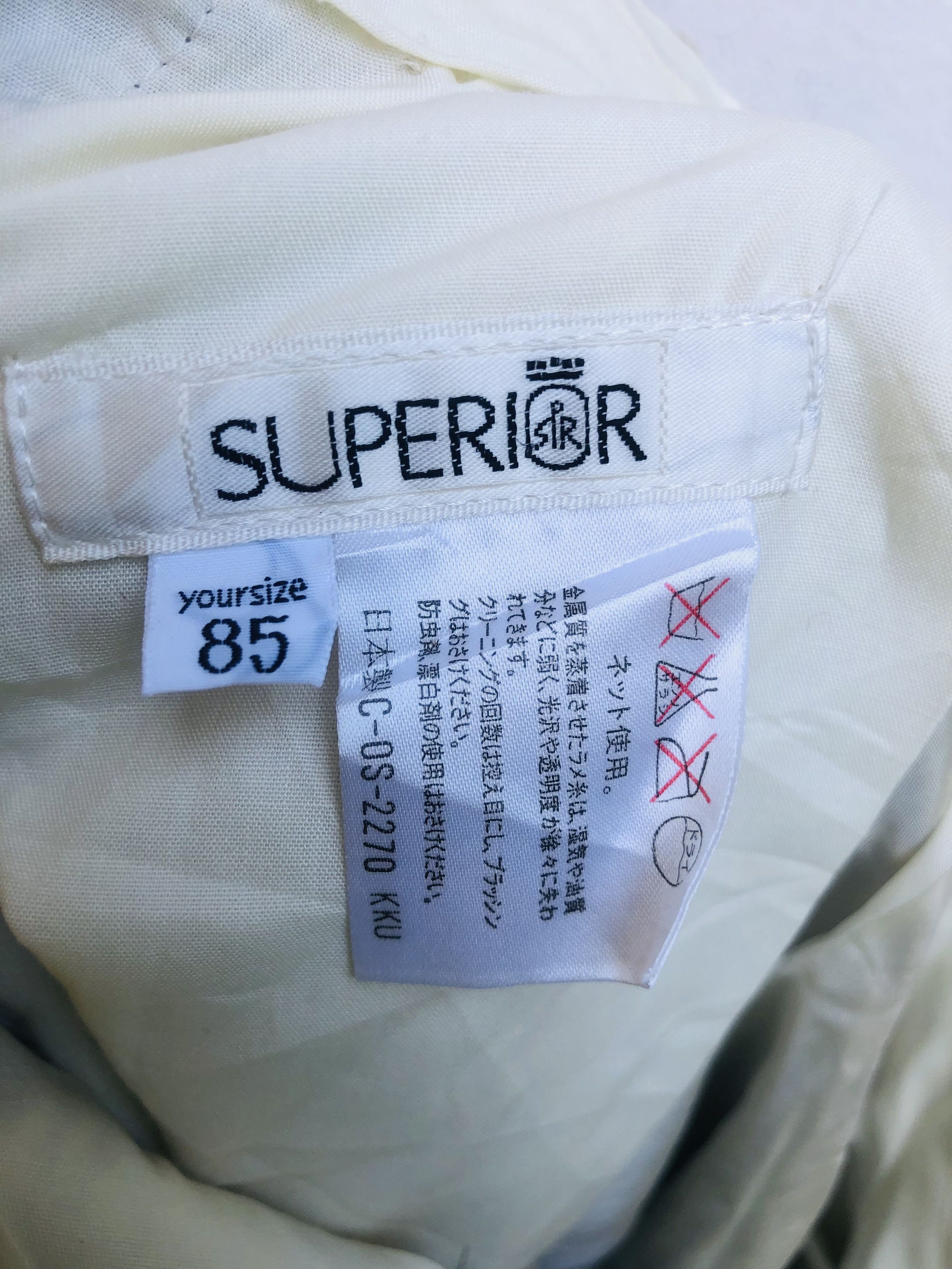 Japanese Brand Vintage Superior Designer Fashion Style Pant Size US 32 / EU 48 - 12 Thumbnail