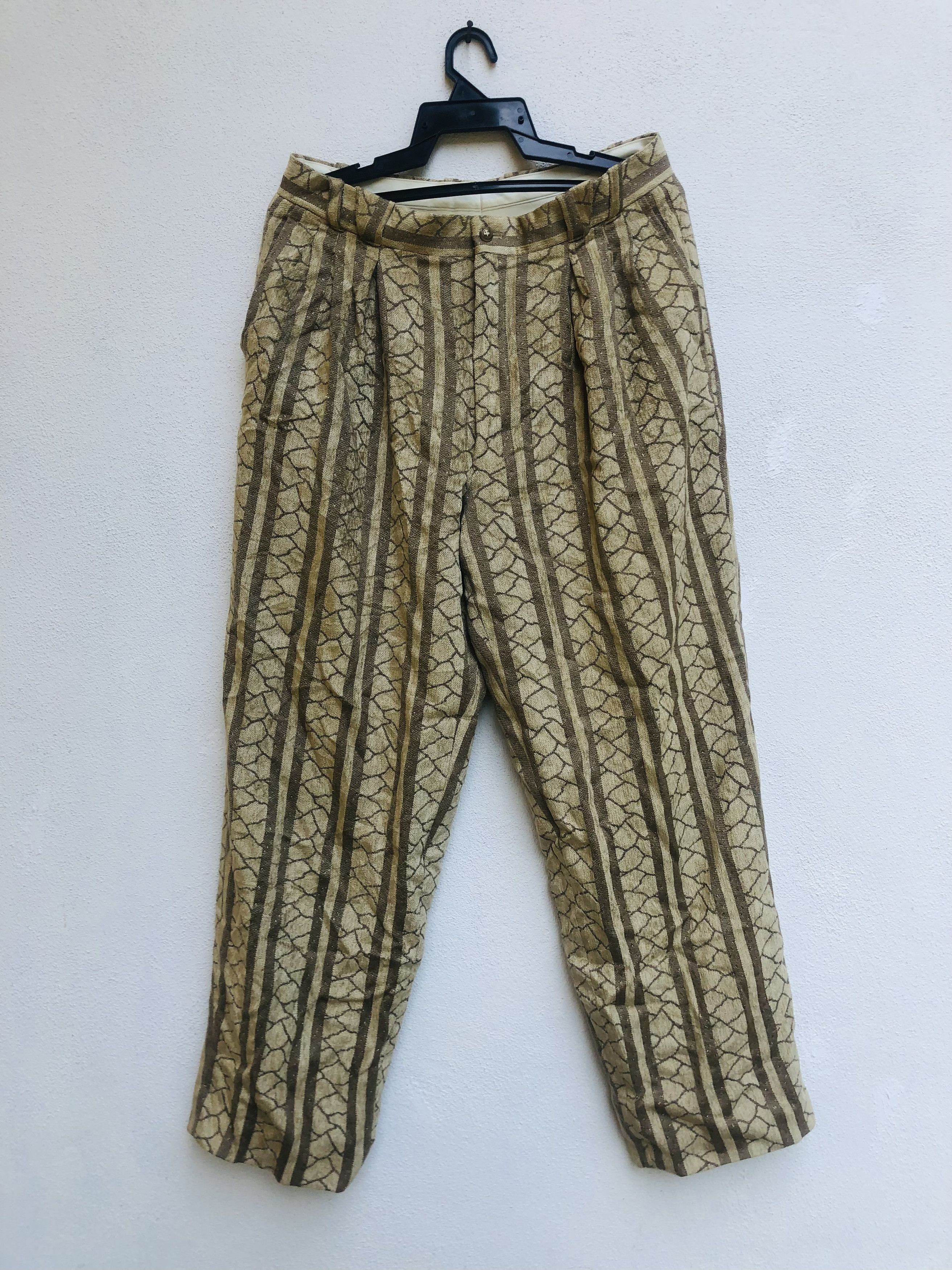 Japanese Brand Vintage Superior Designer Fashion Style Pant Size US 32 / EU 48 - 1 Thumbnail