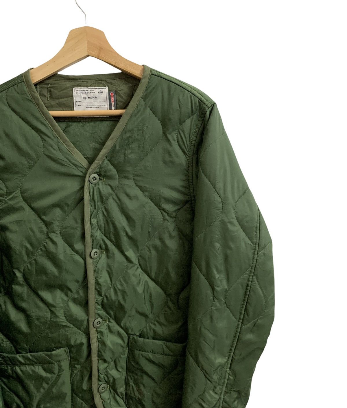 Vintage GRN Tokyo Type Military Light Down Jacket