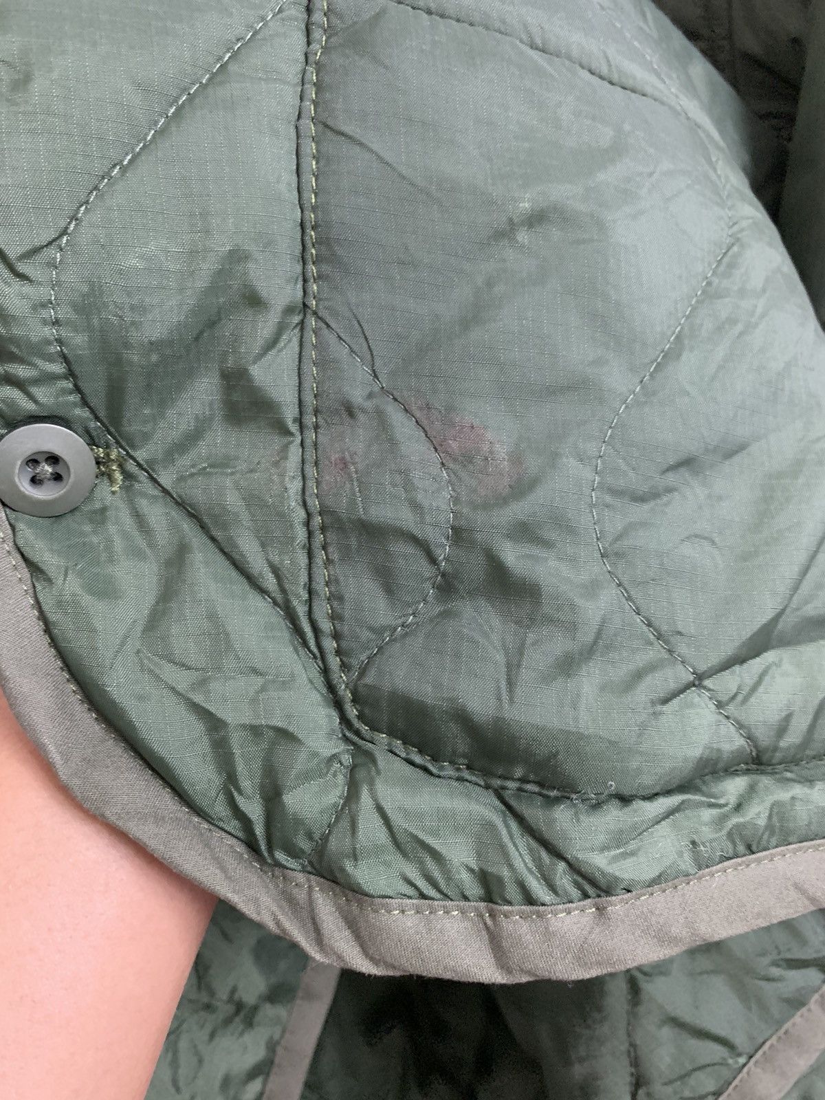 Vintage GRN Tokyo Type Military Light Down Jacket