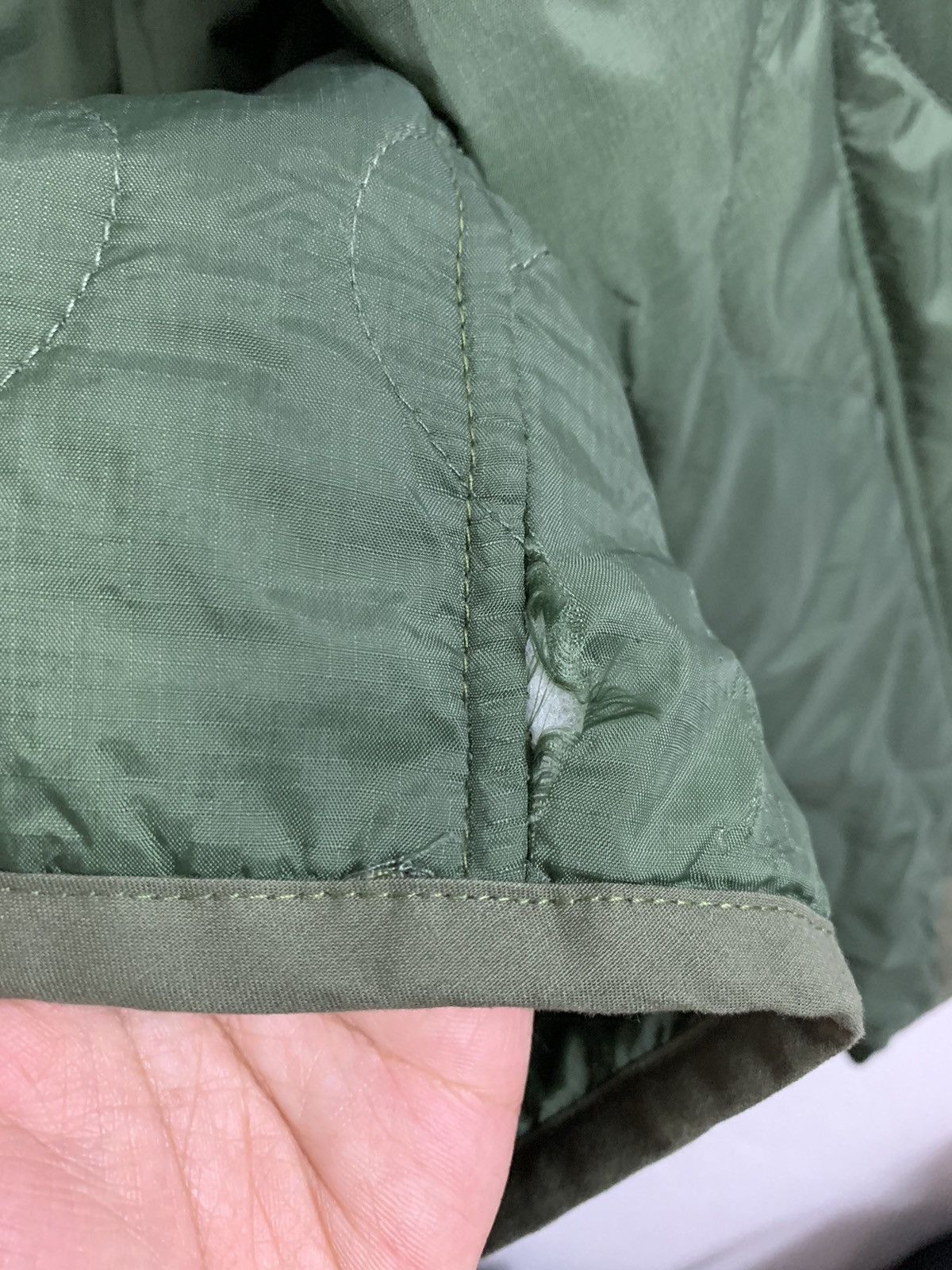 Vintage GRN Tokyo Type Military Light Down Jacket