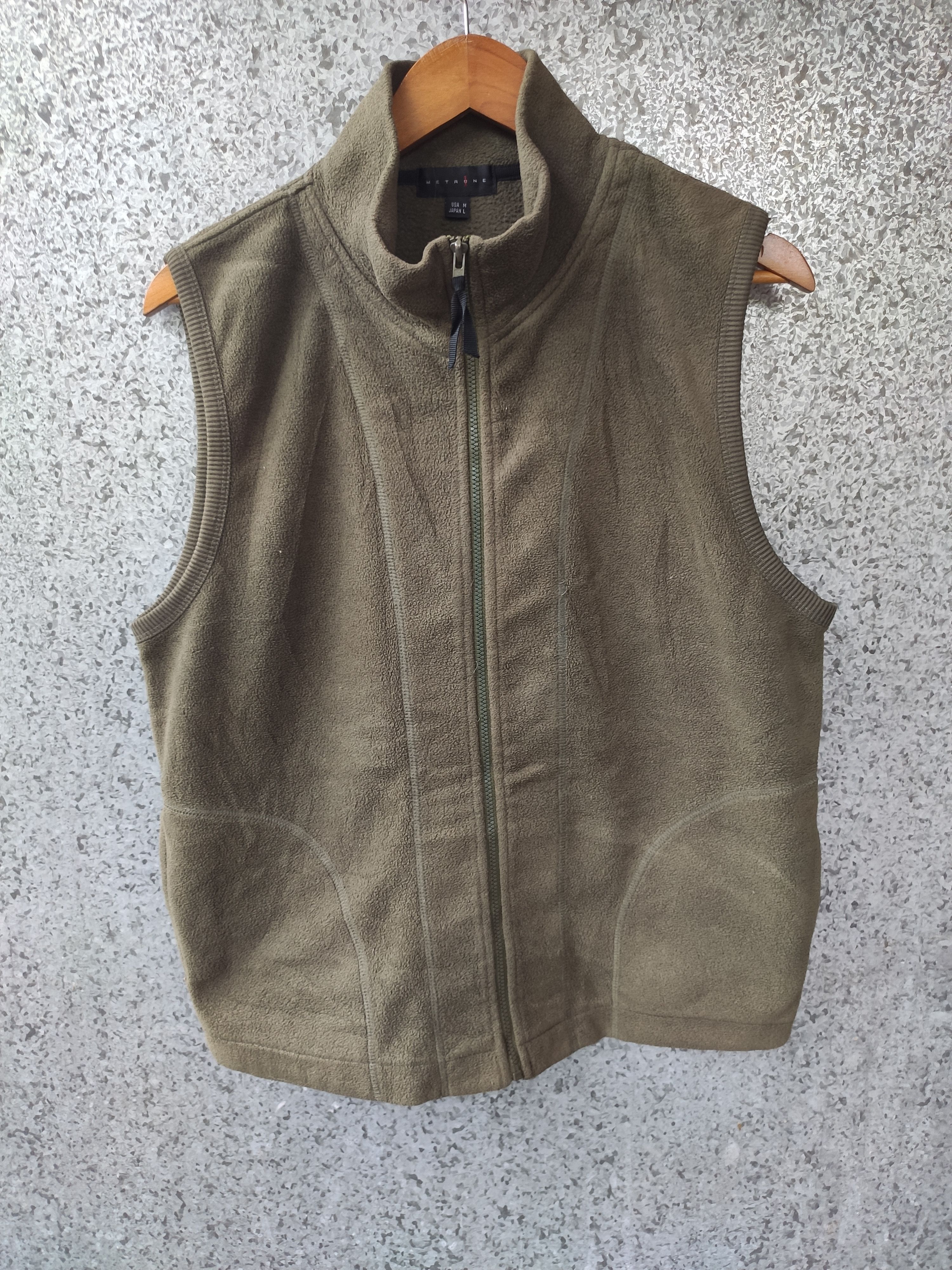 Japanese Brand 🔥 Metrone vest zipper fleece Size US M / EU 48-50 / 2 - 1 Thumbnail