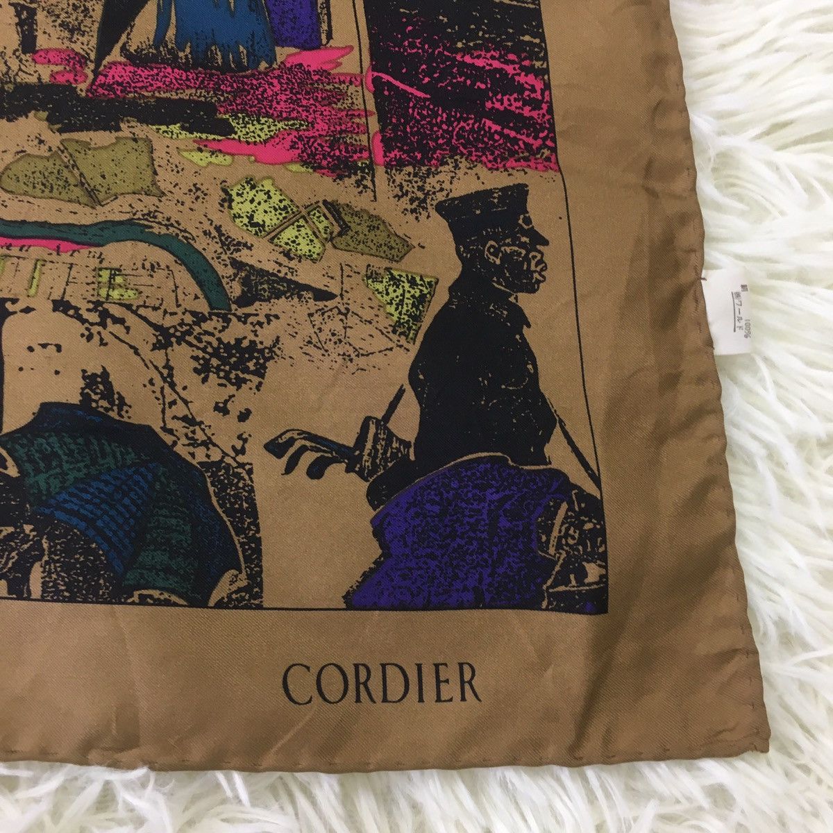 Designer × Vintage Vintage Art By Cordier Scarf Size ONE SIZE - 3 Thumbnail