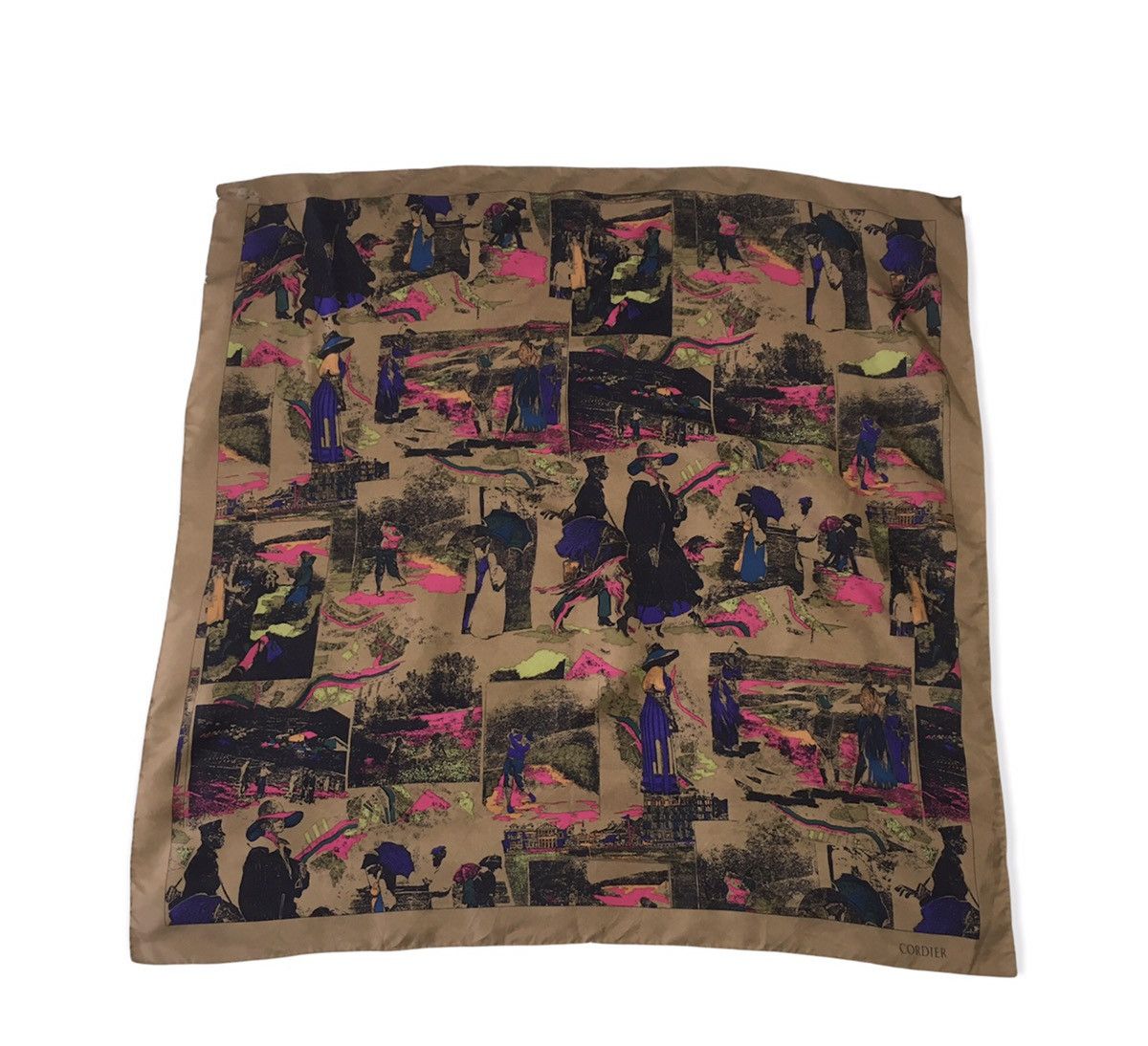 Designer × Vintage Vintage Art By Cordier Scarf Size ONE SIZE - 1 Thumbnail