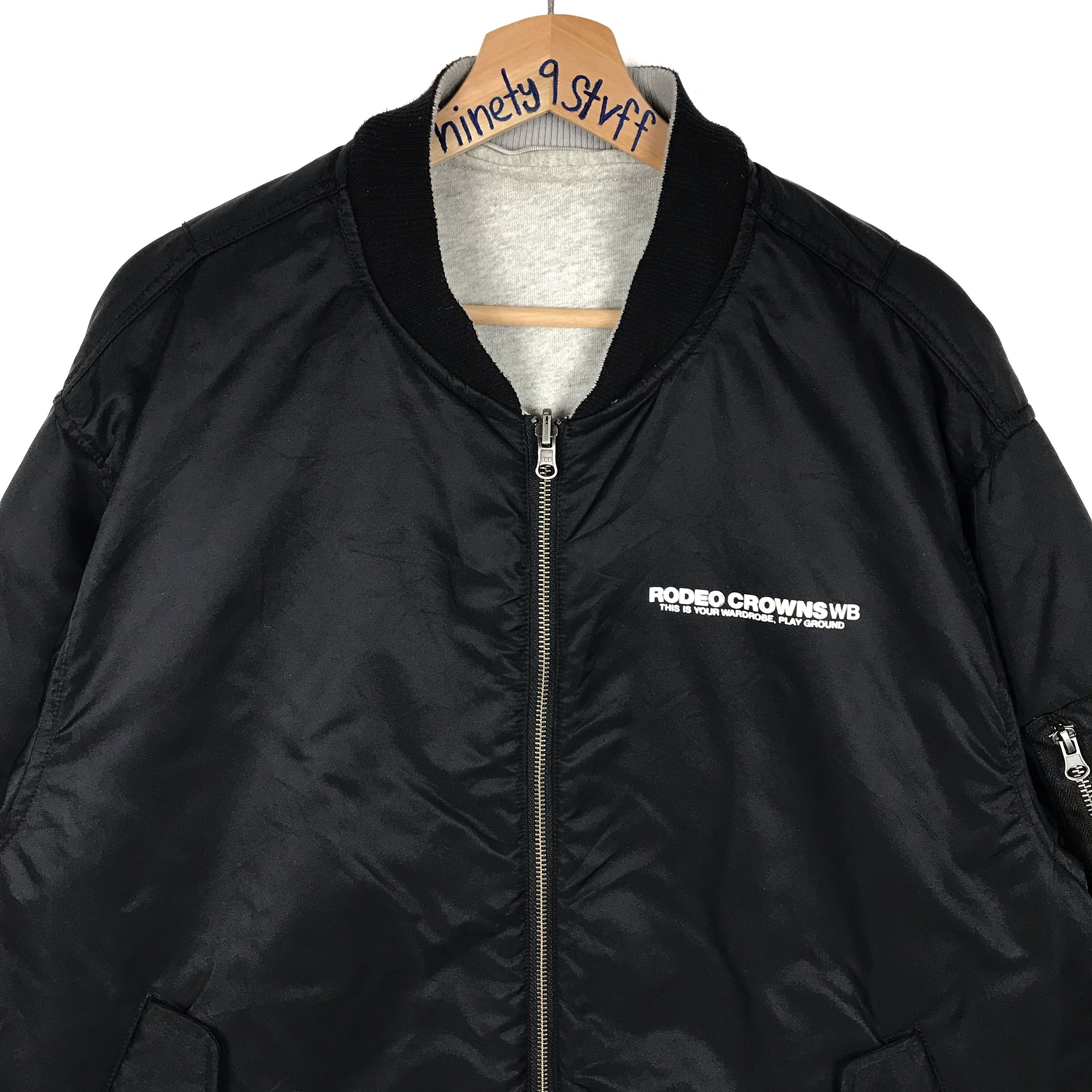Japanese Brand × Vintage Rodeo Crowns Reversible Bomber Jacket Size US L / EU 52-54 / 3 - 8 Thumbnail