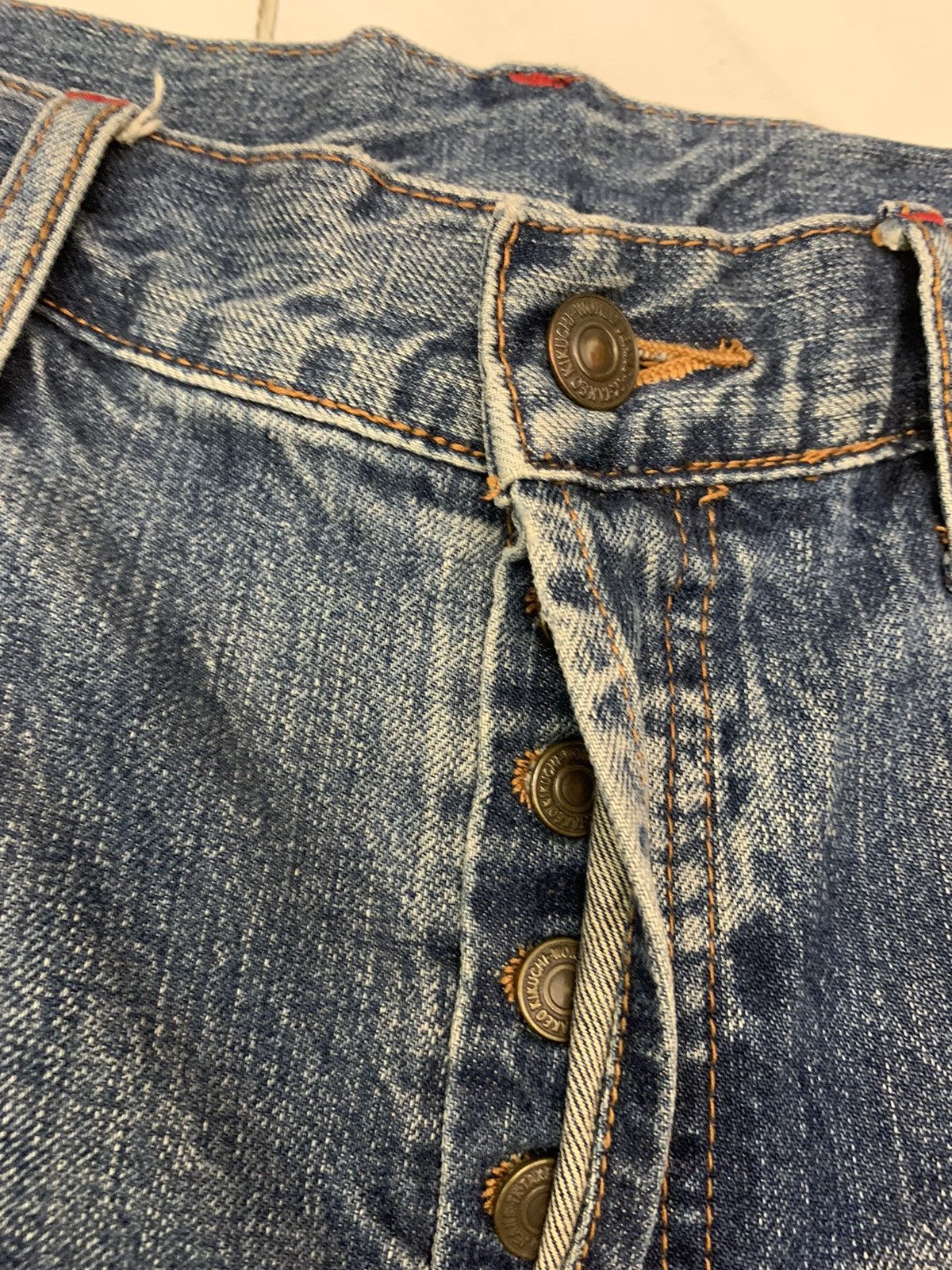 Takeo Kikuchi Takeo kikuchi distressed denim pants traditional design Size US 34 / EU 50 - 9 Thumbnail