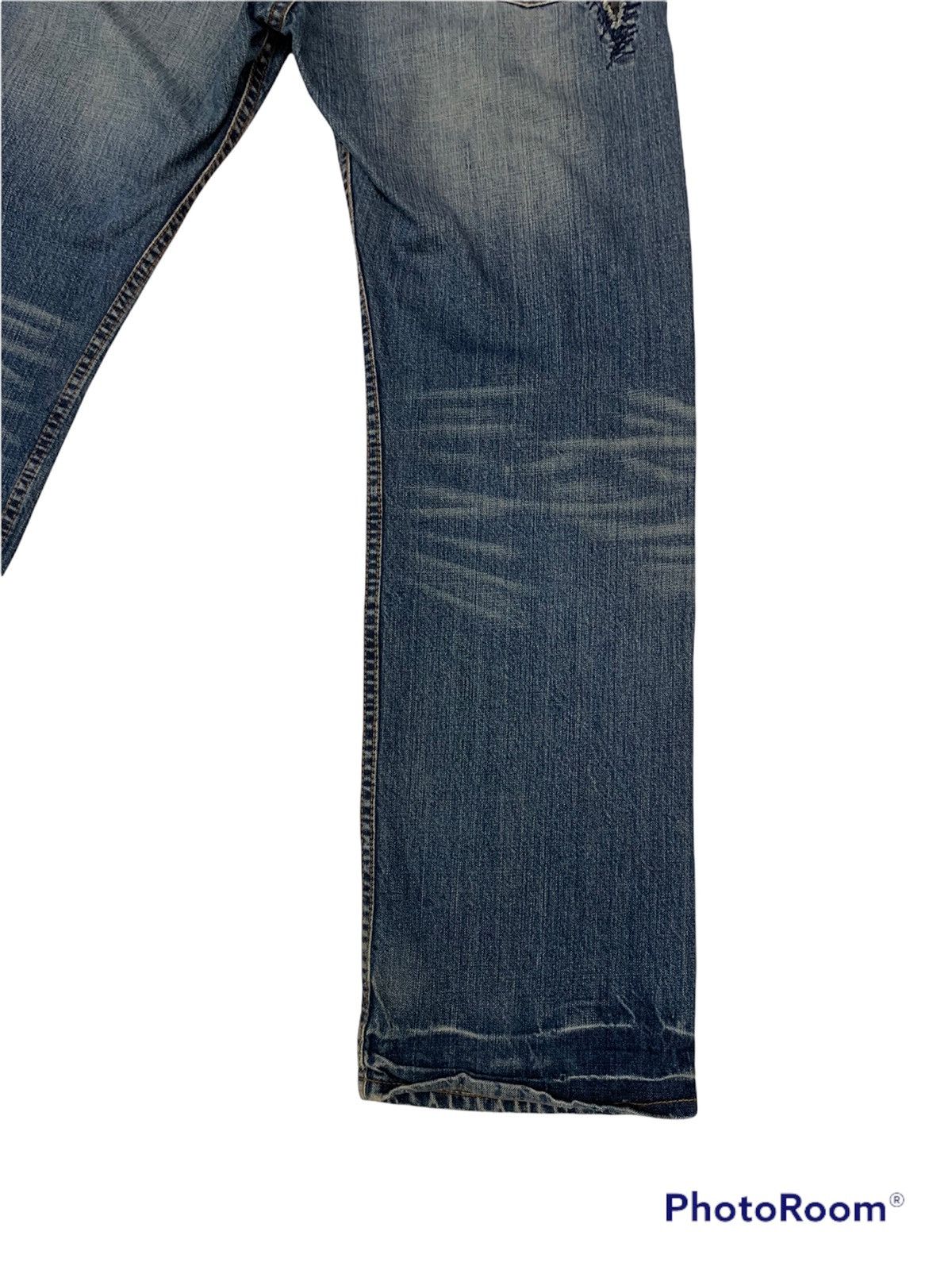 Takeo Kikuchi Takeo kikuchi distressed denim pants traditional design Size US 34 / EU 50 - 5 Thumbnail