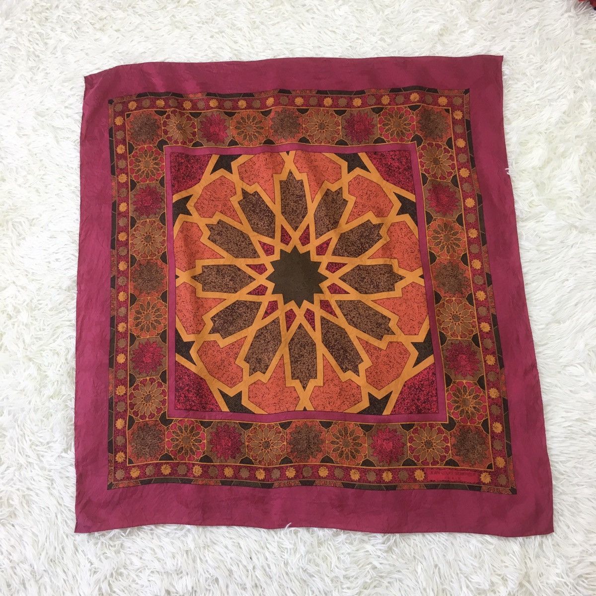 Designer × Jean-Louis Scherrer Jean Louis Scherrer Geometry Scarf Size ONE SIZE - 2 Thumbnail