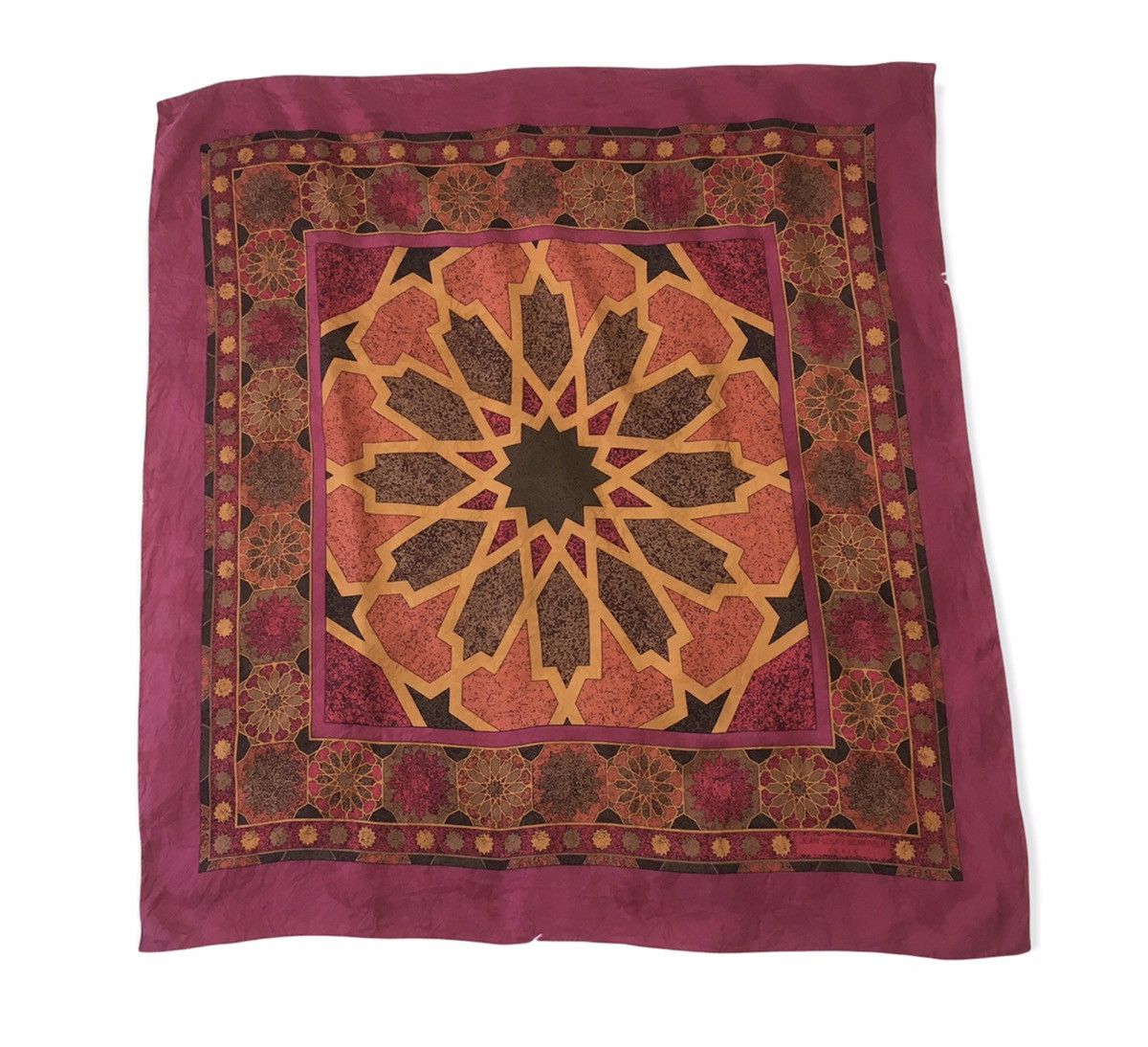 Designer × Jean-Louis Scherrer Jean Louis Scherrer Geometry Scarf Size ONE SIZE - 1 Thumbnail