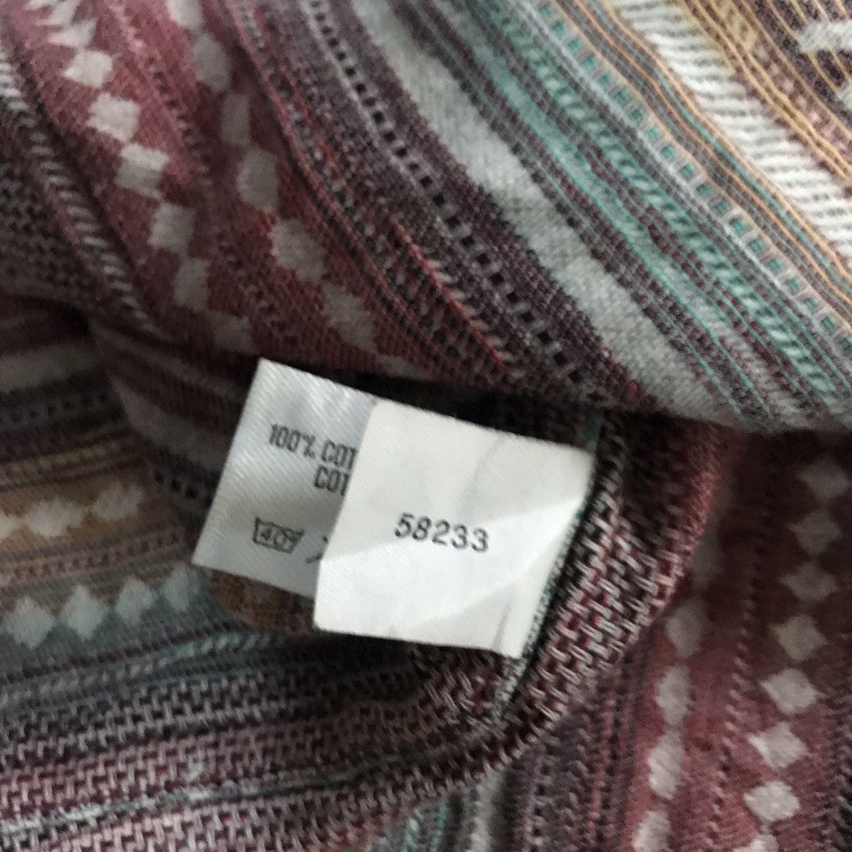 Missoni Missoni Flannel Shirt Made in italy Size US M / EU 48-50 / 2 - 11 Thumbnail