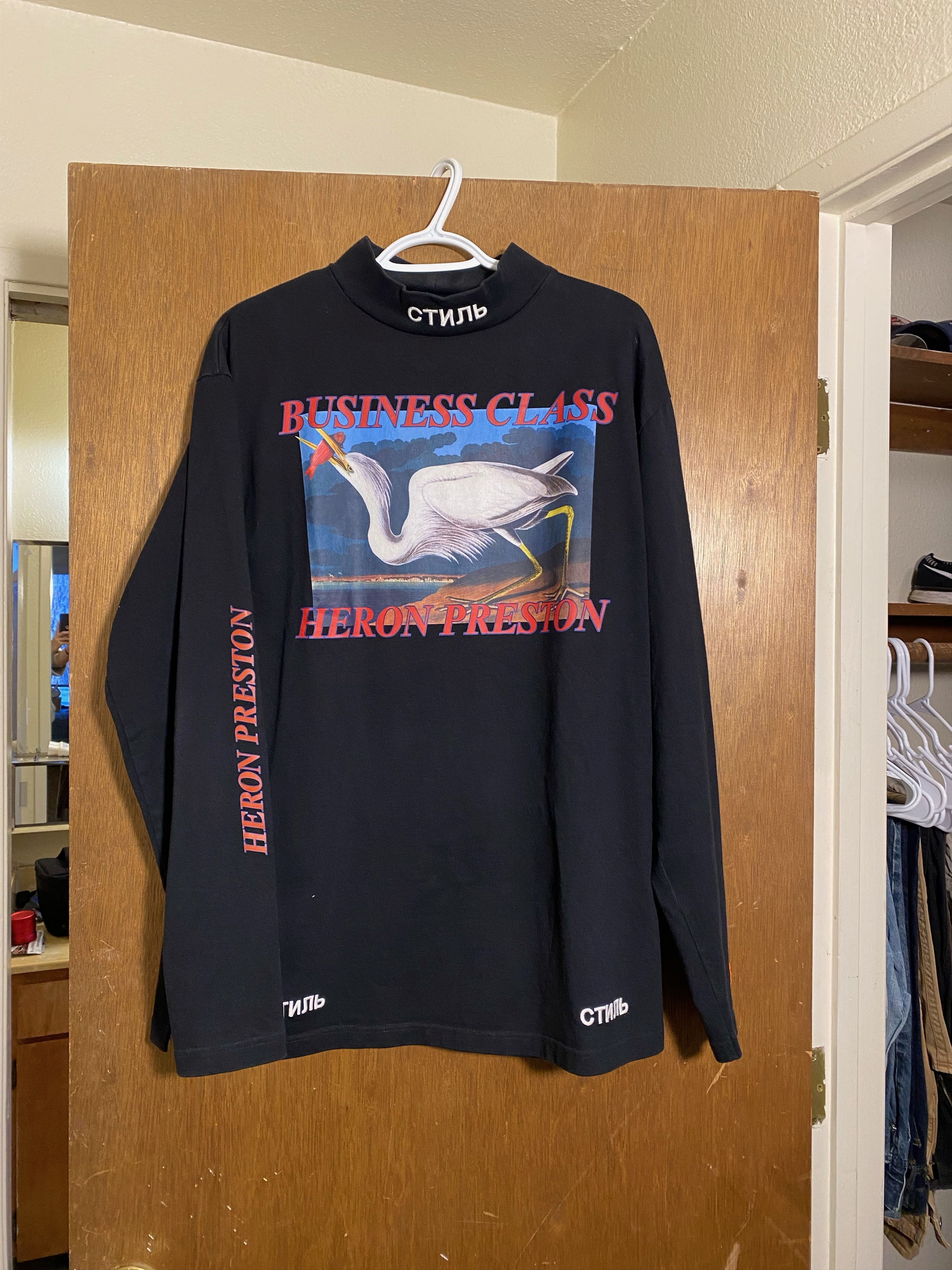 クリアランス特売中 Heron Preston business class 長袖 - トップス