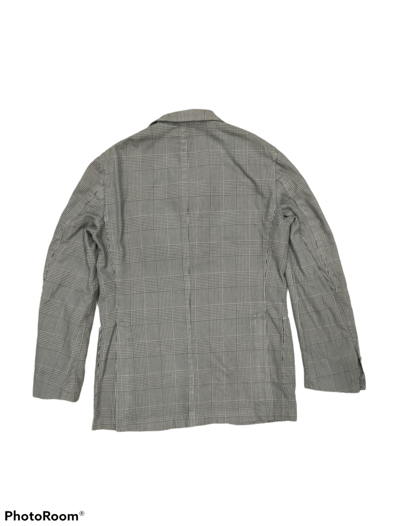 Boglioli VINTAGE BOGLIOLI HOUNDSTOOTH PLAID COAT BLAZER 46R ITALY Size 46R - 2 Thumbnail