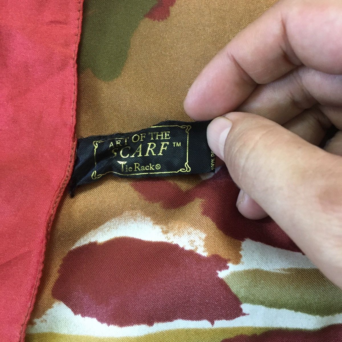 Vintage Vintage Art Scarf Made In Italy Size ONE SIZE - 4 Thumbnail