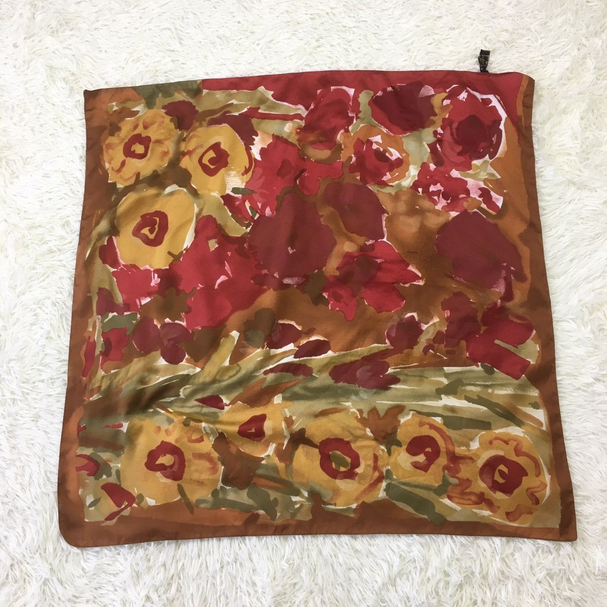 Vintage Vintage Art Scarf Made In Italy Size ONE SIZE - 2 Thumbnail