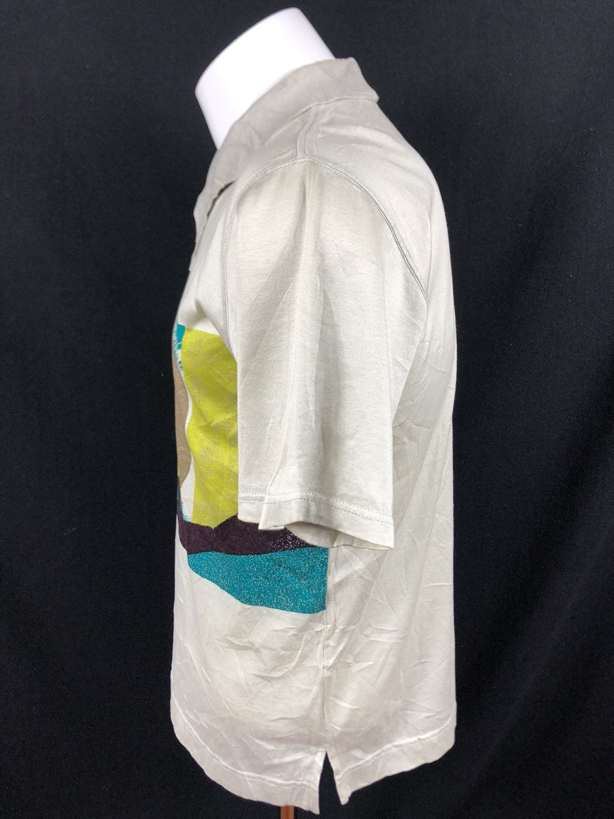 Christian Audigier × Designer × Vintage Vintage Christian Aujard Pop Art Polo Shirt Size US M / EU 48-50 / 2 - 4 Thumbnail