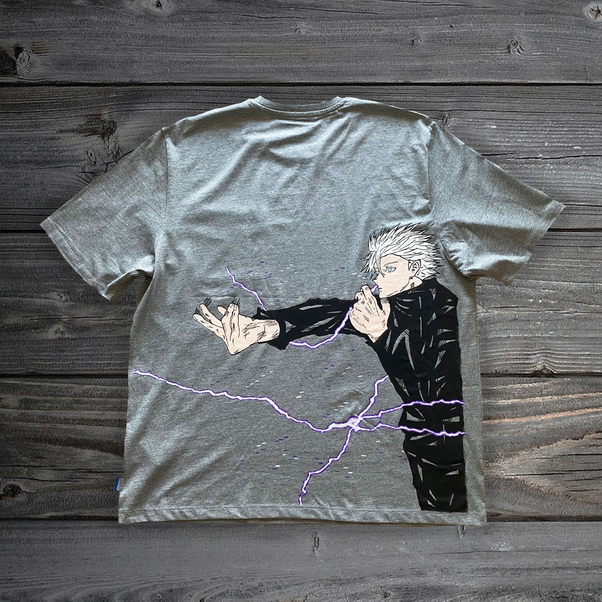 Other 1/1 Gojo Custom Tee (Jujutsu Kaisen) | Grailed
