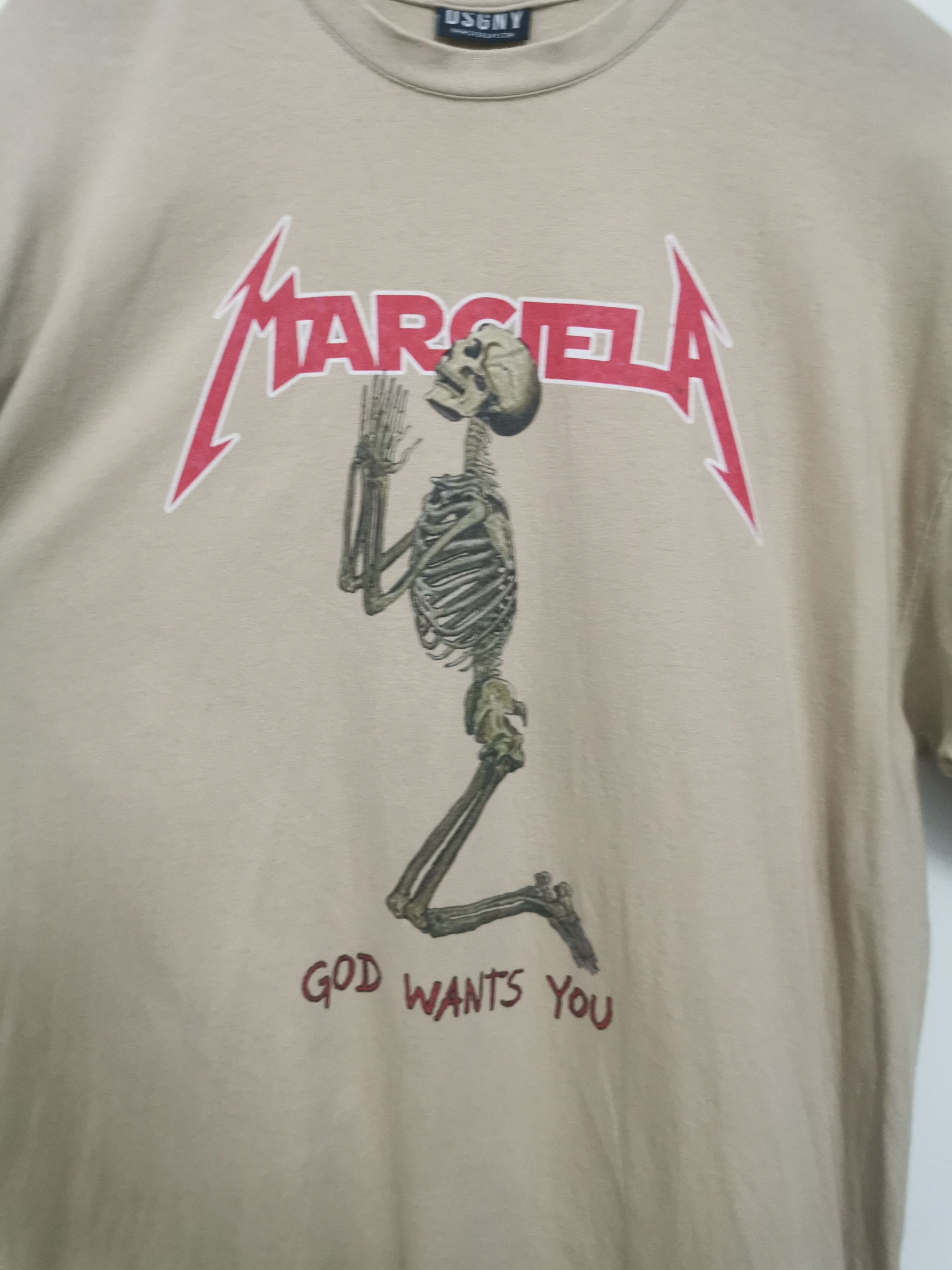 Vintage DSDNY Marciela Metallica God Want You Shirt Supreme Size US XL / EU 56 / 4 - 2 Thumbnail