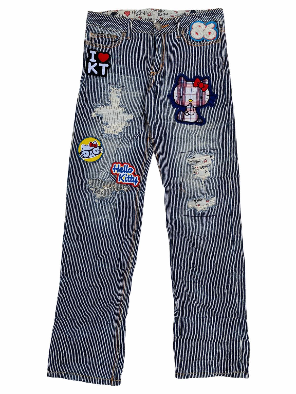 Cartoon Network Hello Kitty Hickory Distressed Denim Size US 30 / EU 46 - 1 Thumbnail