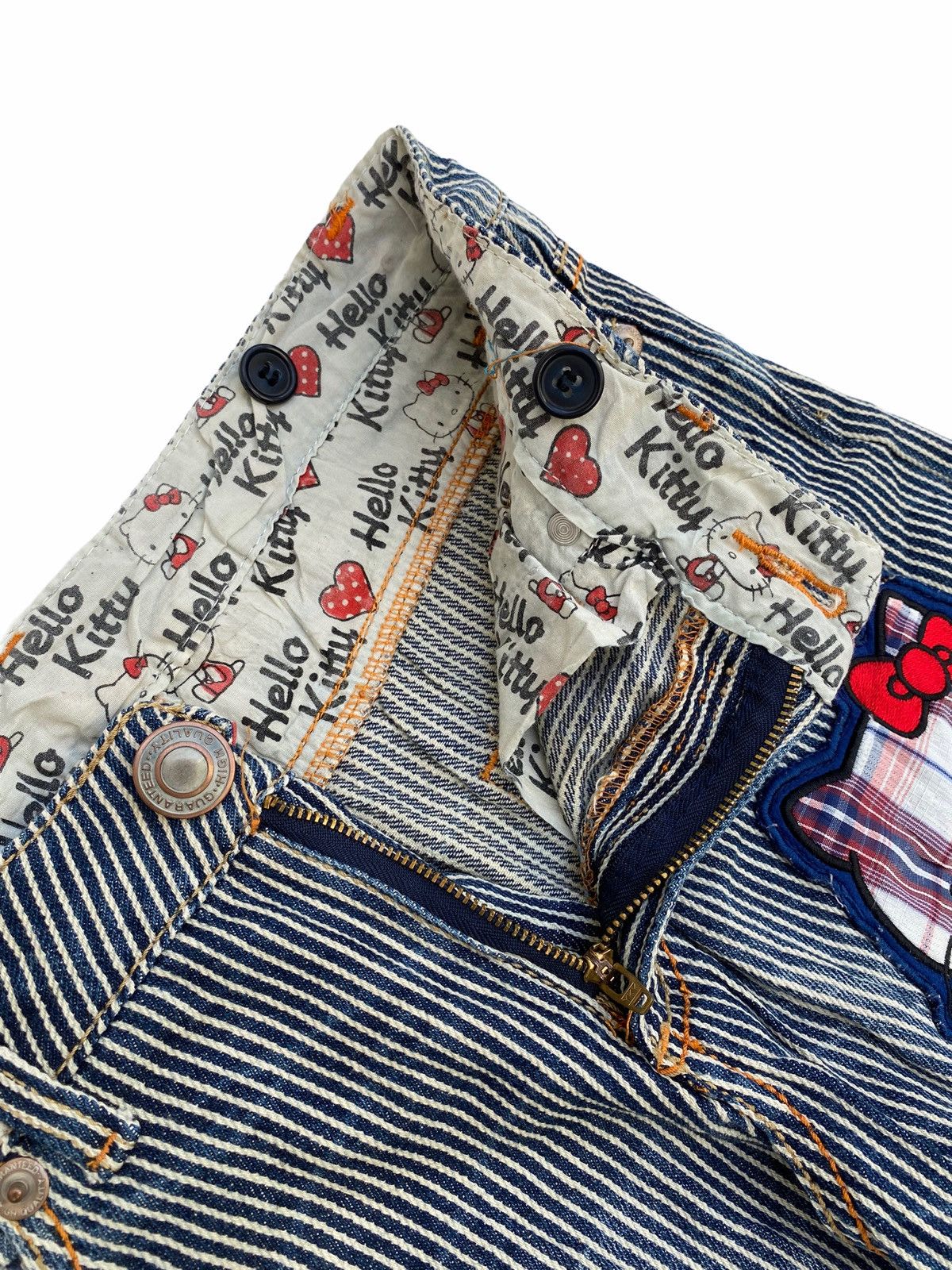 Cartoon Network Hello Kitty Hickory Distressed Denim Size US 30 / EU 46 - 9 Thumbnail