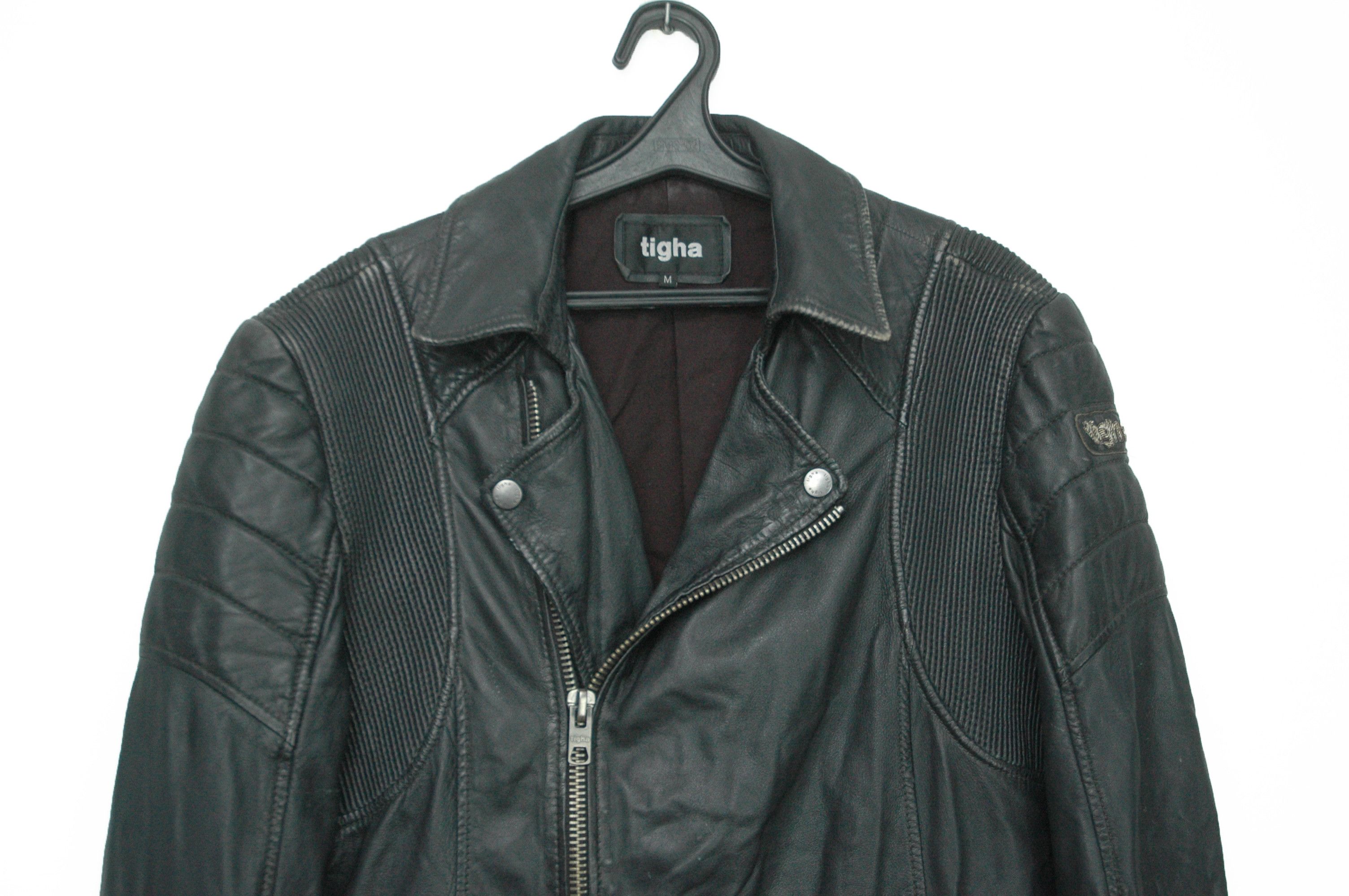 Leather Tigha Biker Sheep Leather Jacket Size US M / EU 48-50 / 2 - 2 Thumbnail