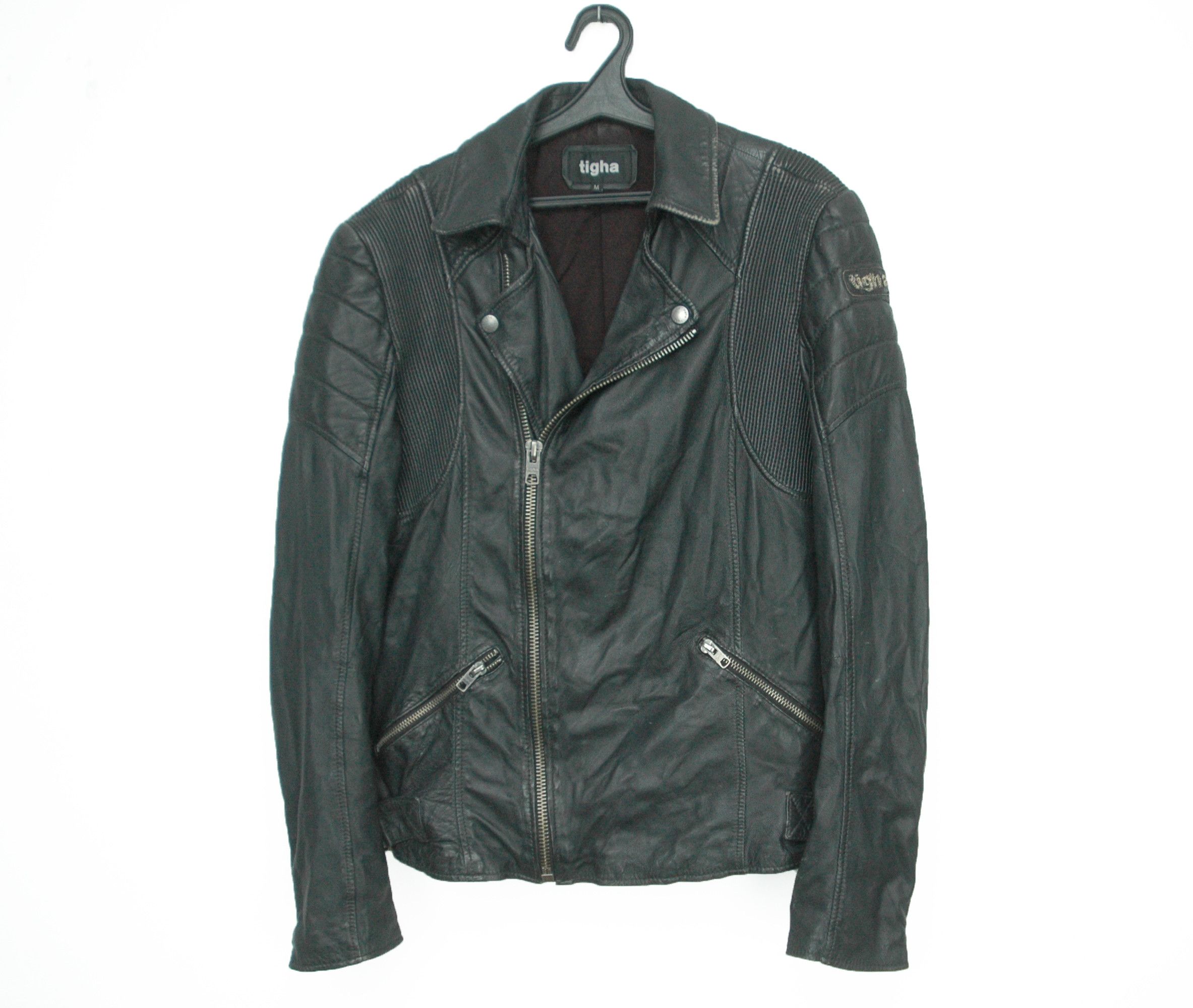 Leather Tigha Biker Sheep Leather Jacket Size US M / EU 48-50 / 2 - 1 Thumbnail