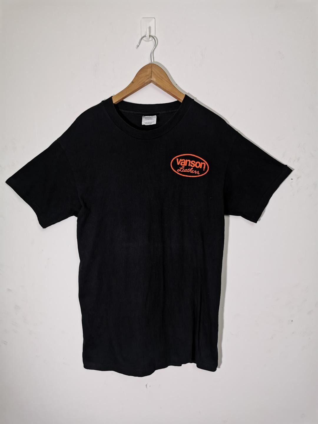 Vanson Leathers × Vintage Vanson Leather Tee Size US M / EU 48-50 / 2 - 1 Thumbnail