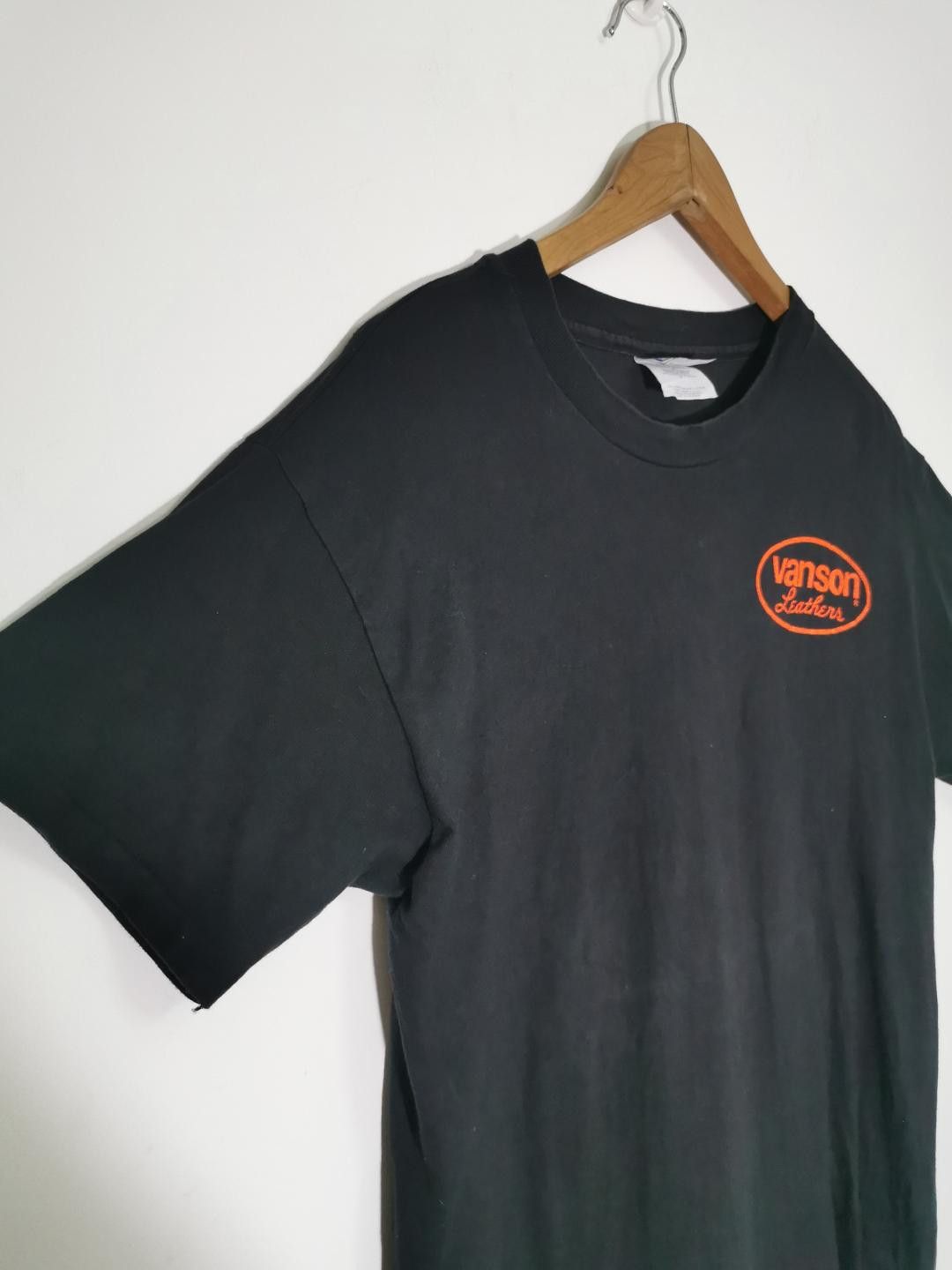 Vanson Leathers × Vintage Vanson Leather Tee Size US M / EU 48-50 / 2 - 3 Thumbnail