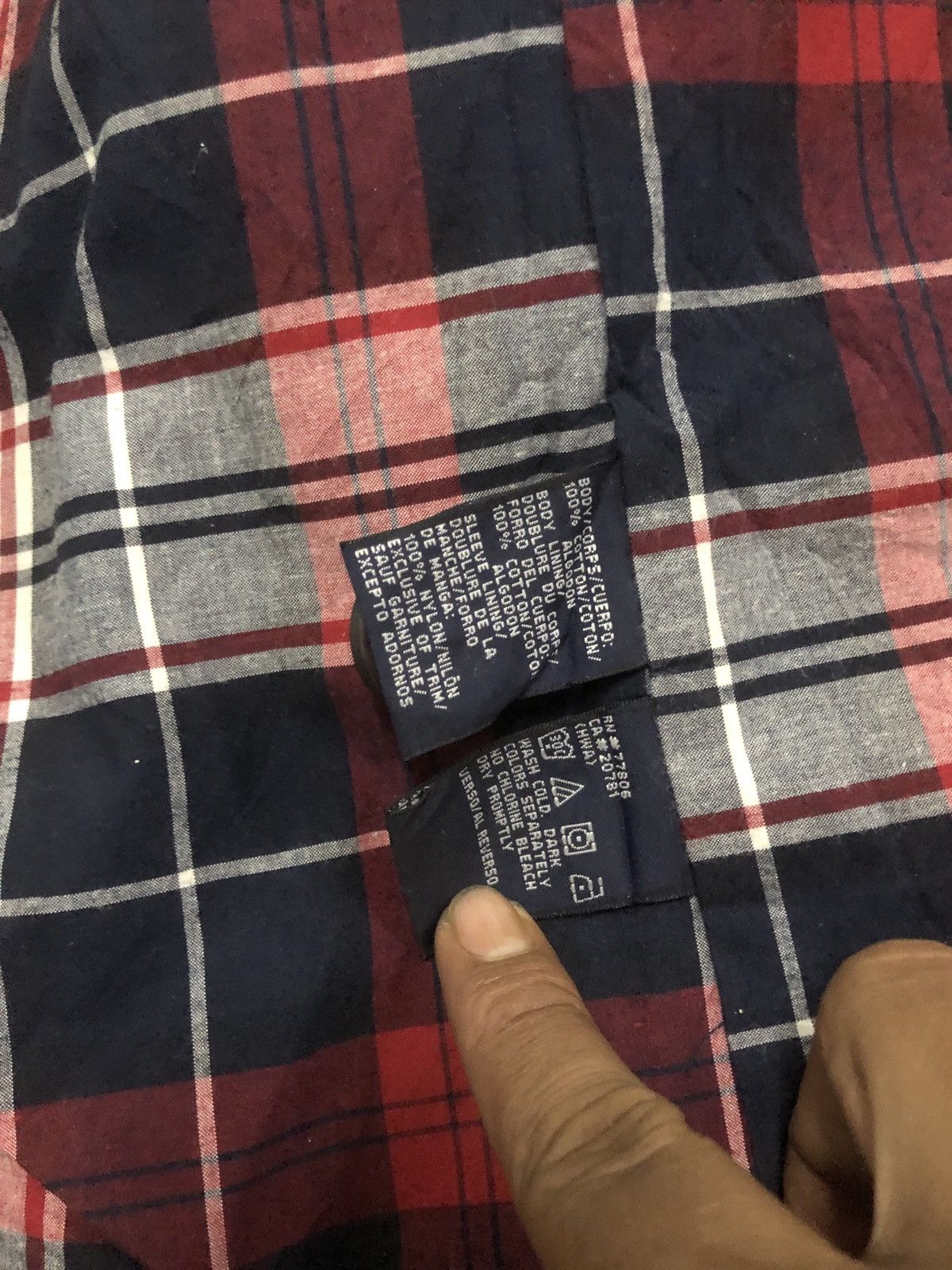 Other × Tommy Hilfiger Vintage Tommy Hilfiger Beige Trench Coat with Plaid Lining Size US S / EU 44-46 / 1 - 8 Thumbnail